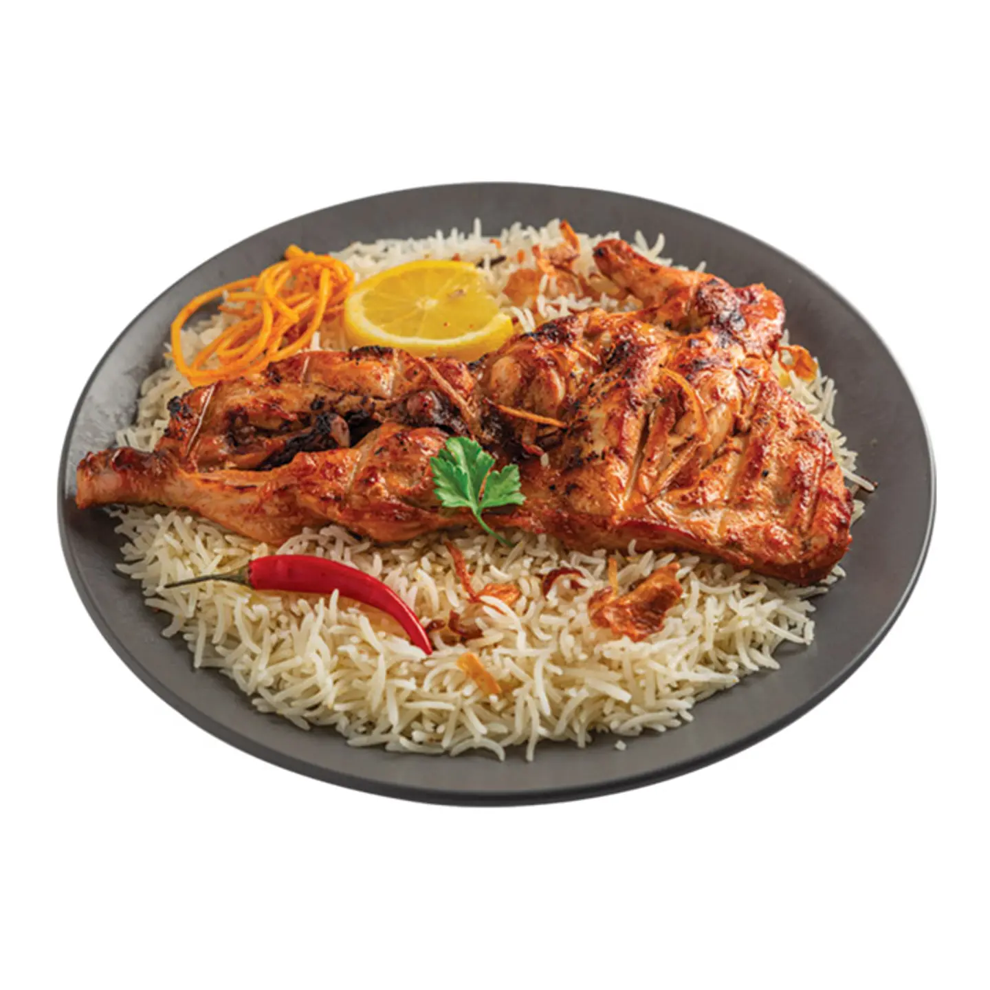 دجاج على الفحم