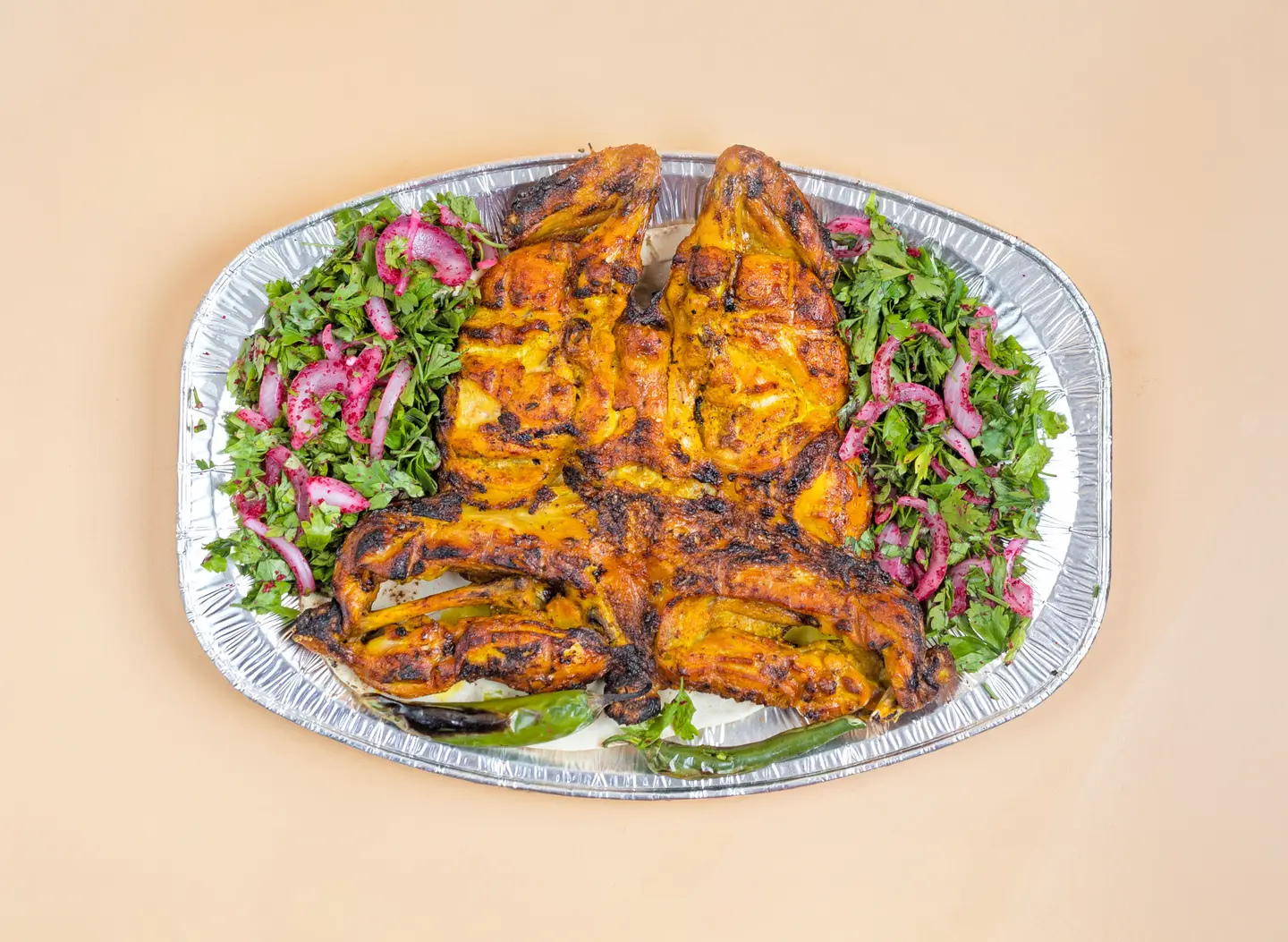 Plain Charcoal Chicken - Half Chicken