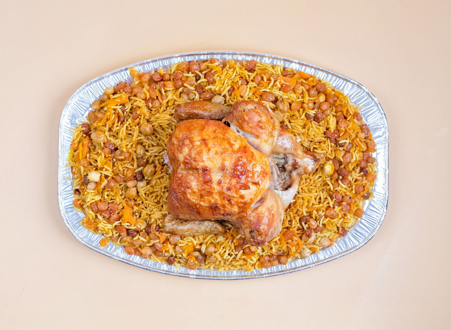 Grilled Chicken With Rice - Quarter Of A Chicken