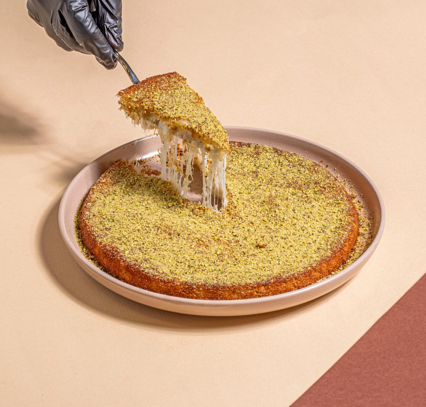 كنافة جبنة نابلسية دائرية - كبير