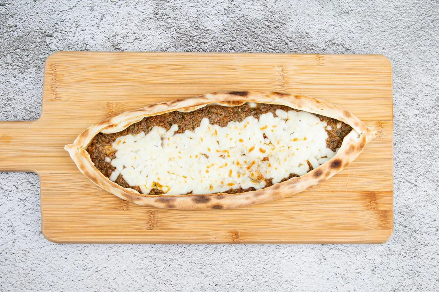 لحم و لبنة - وسط