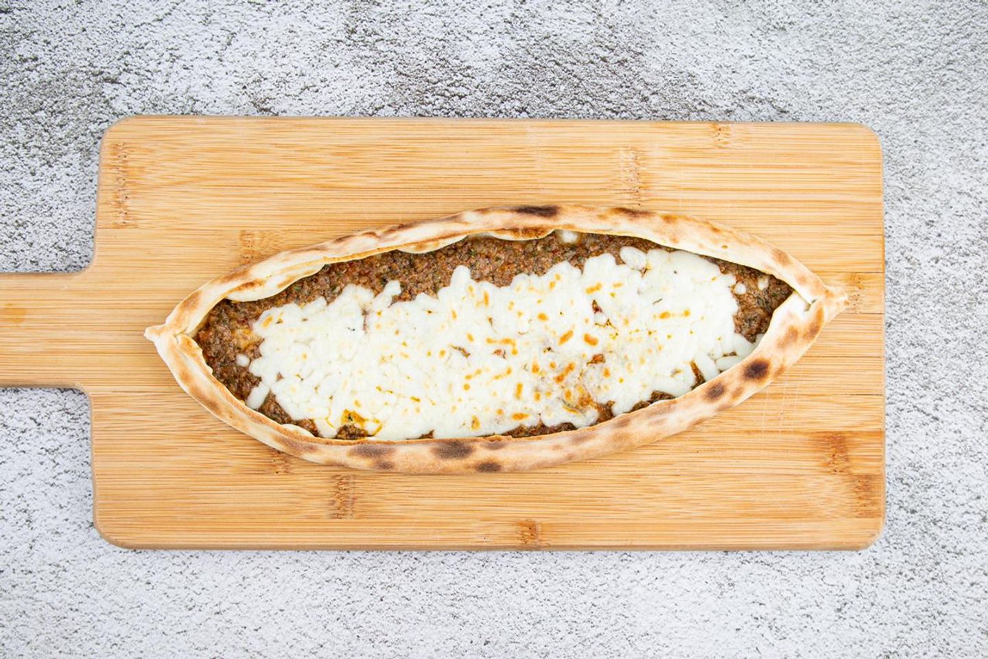 لحم و لبنة - وسط