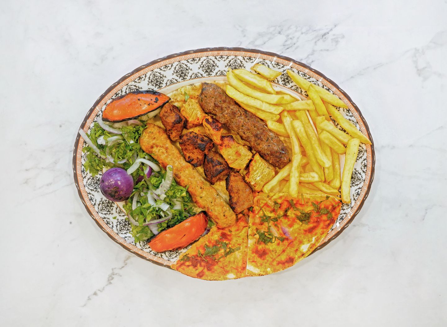 Mix Of Meat And Chicken - For One Person