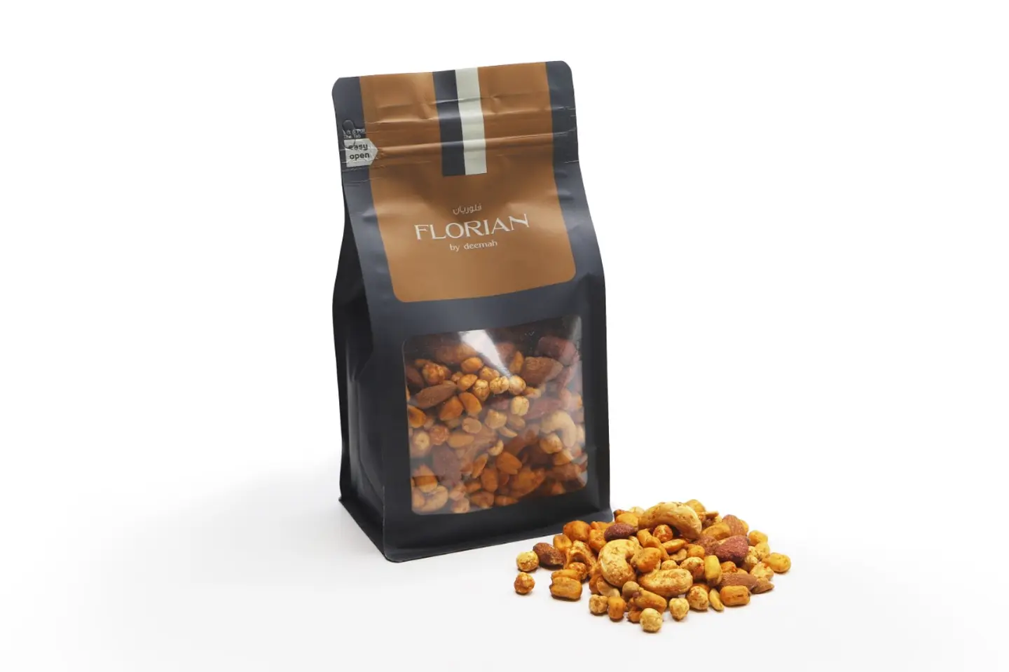 Flame Mixed Nuts   - Half A Kilo