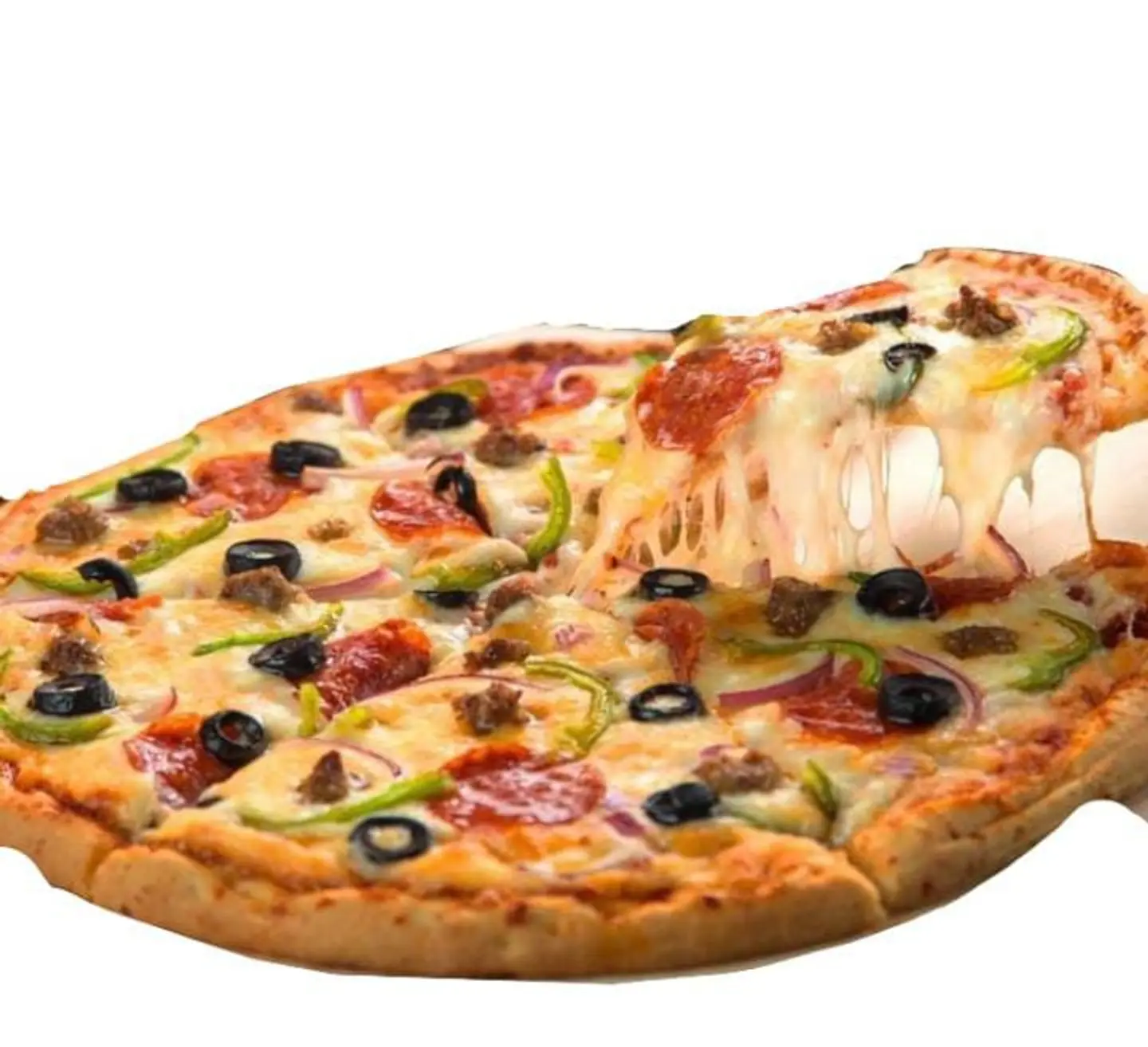 Vegetable Sausage Pizza - Small