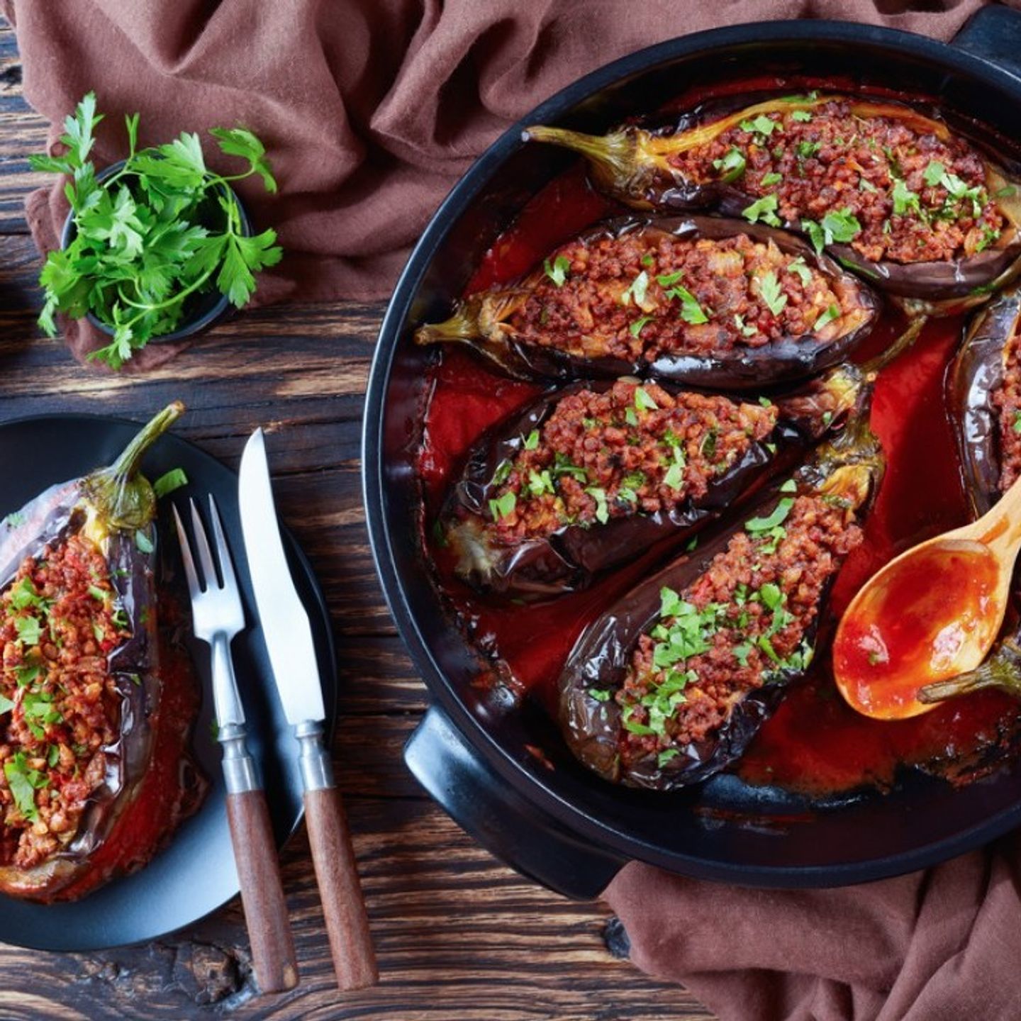Stuffed Eggplant - Large
