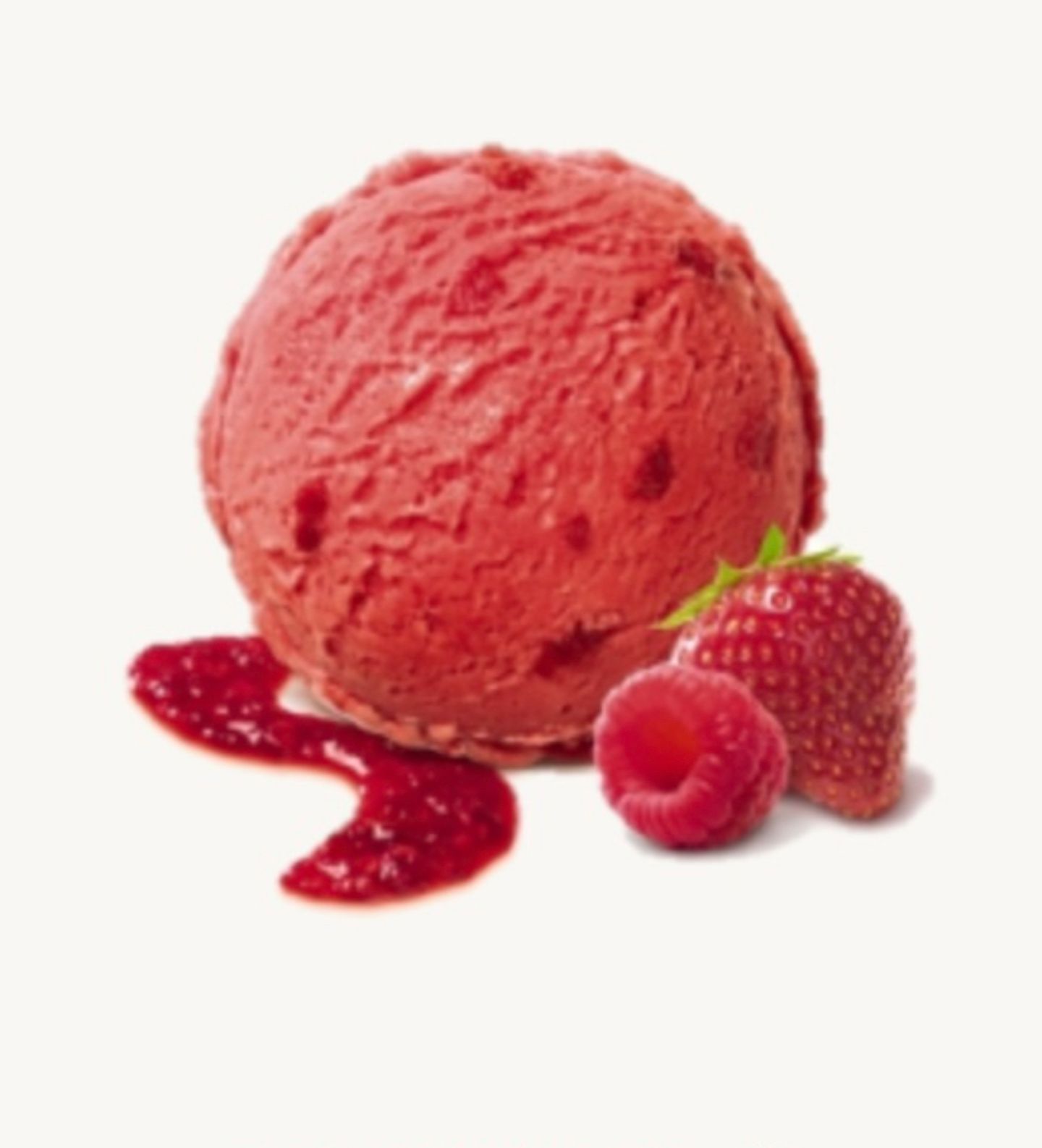 Strawberry Sorbet - 1 Large Scoop