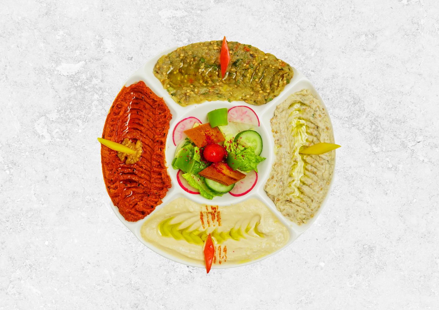 مقبلات مشكل - صغير