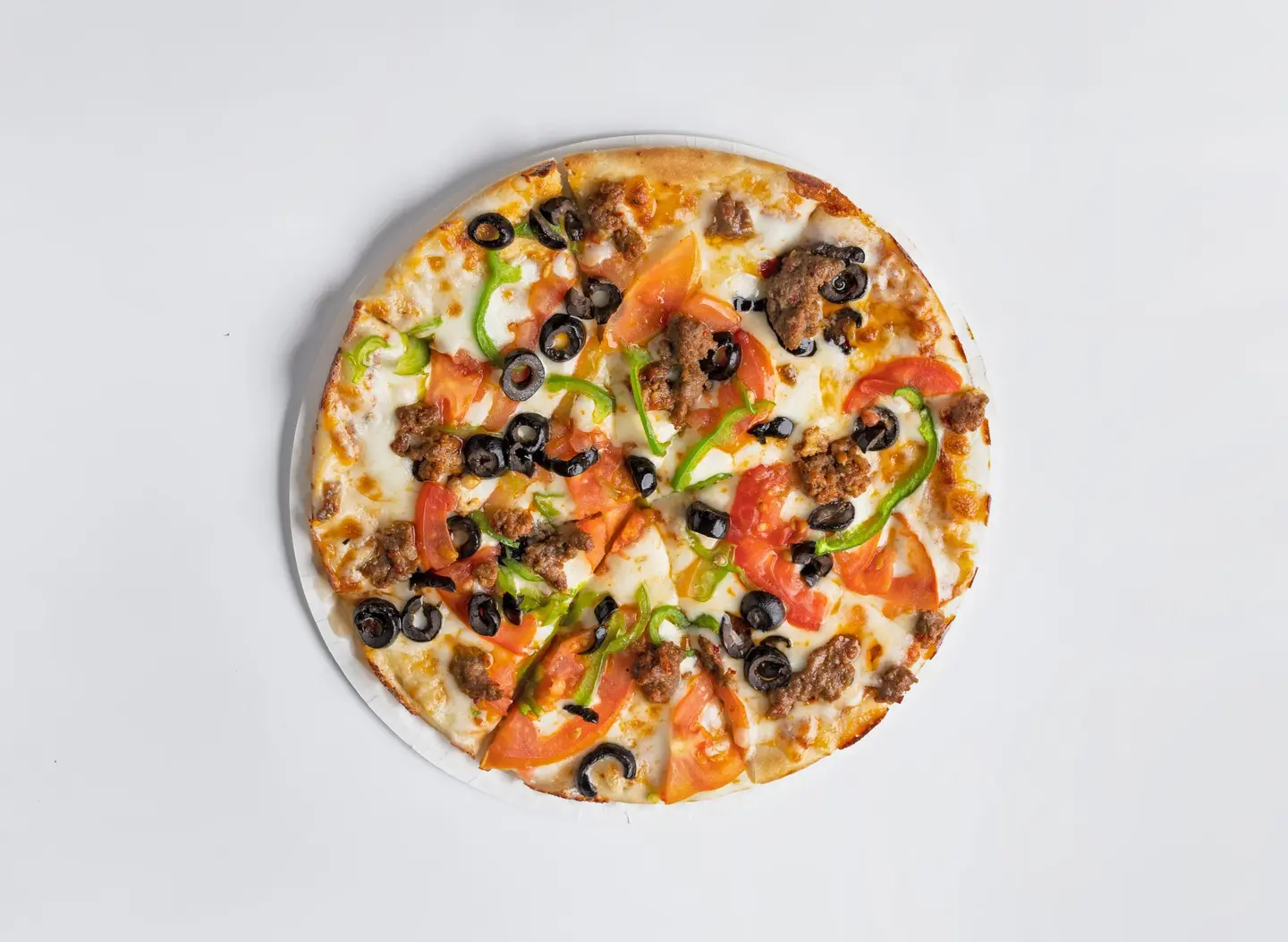 Labneh Meat Pizza - Small