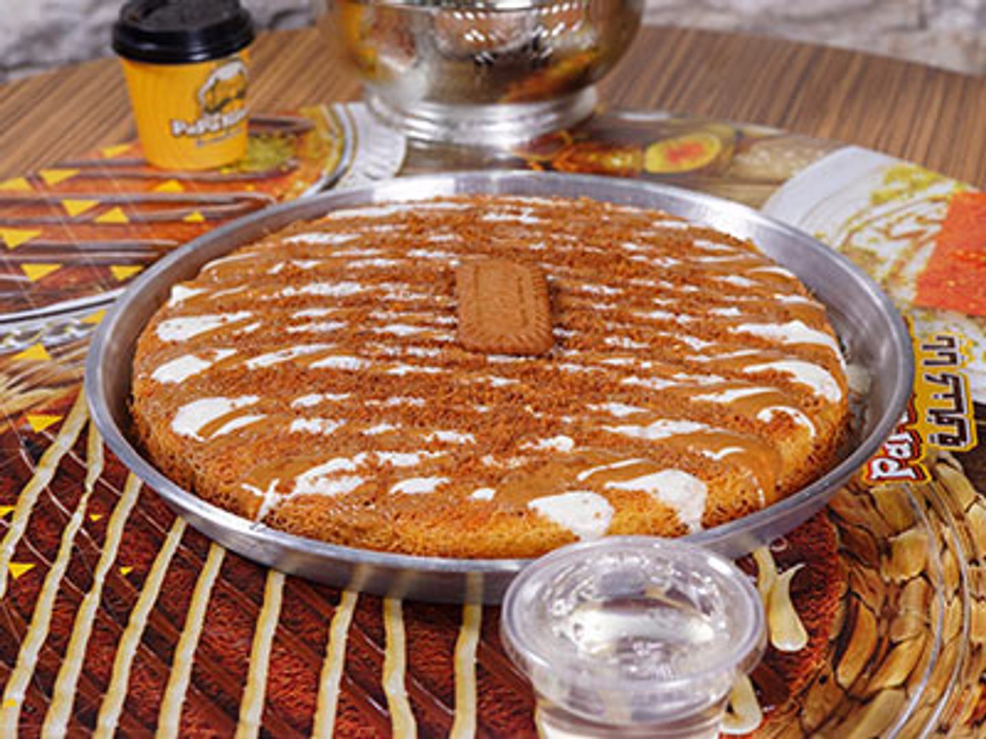 كنافة اللوتس - وسط