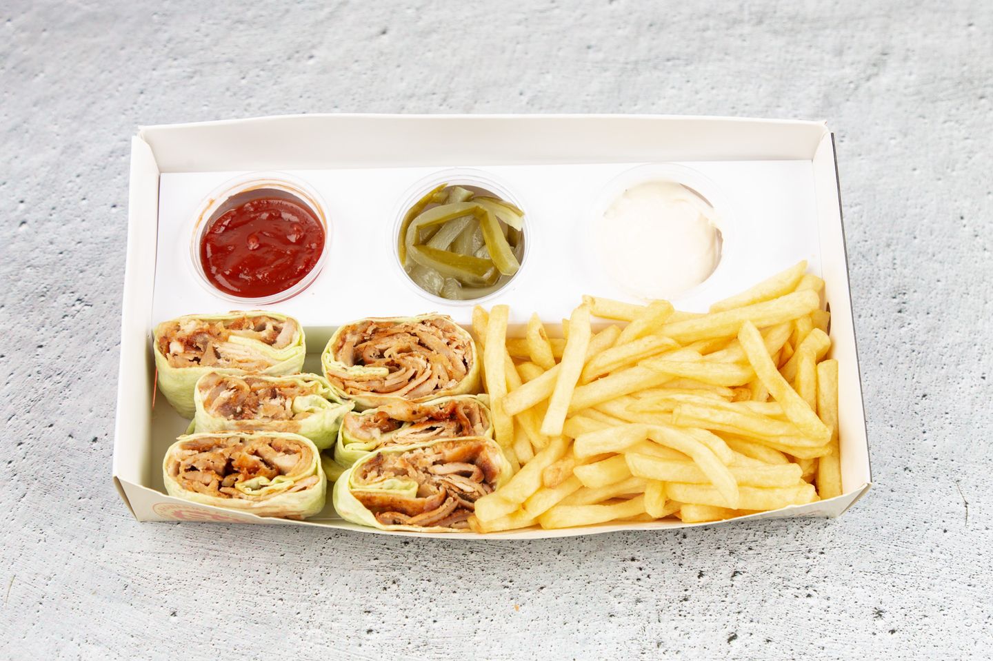 Arabic Box Chicken - Plain Bread