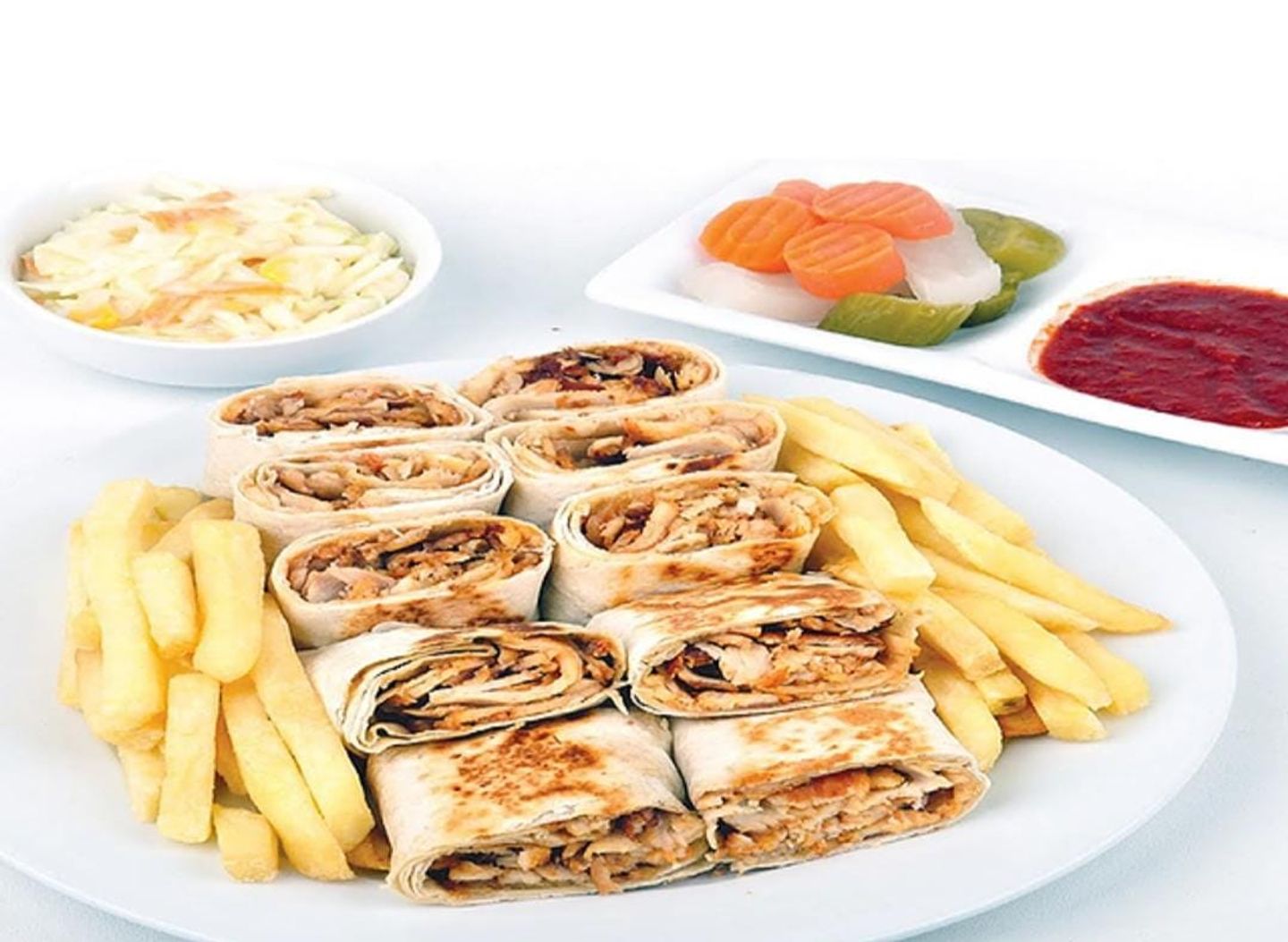 طبق دجاج عربي - صغير