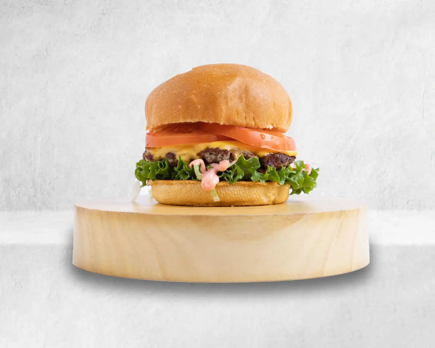 برجر جهير لحم و مشروم - ساندوتش