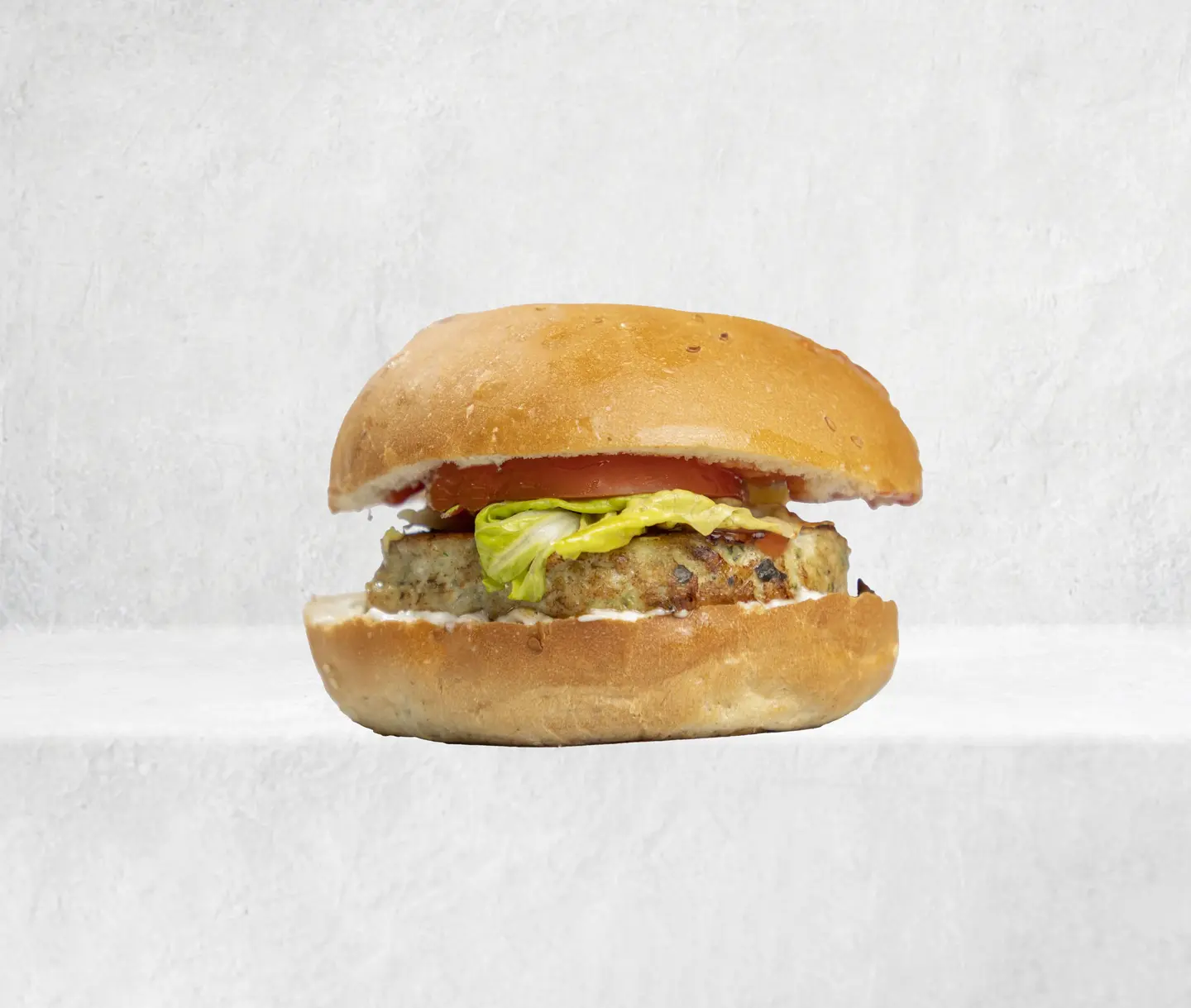 برجر جهير دجاج مشوي - ساندوتش