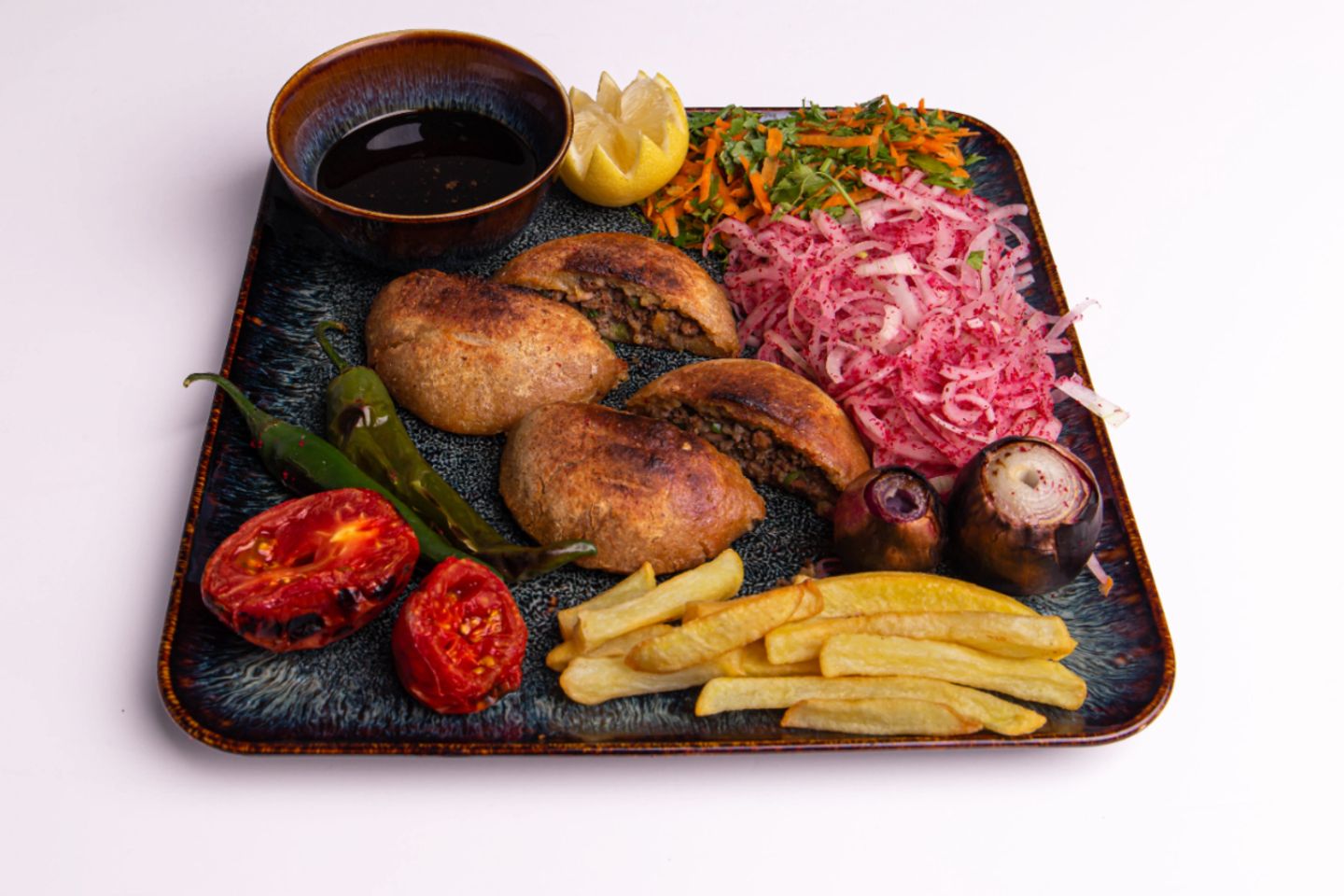 Grilled Iraqi Kibbeh - For One Person