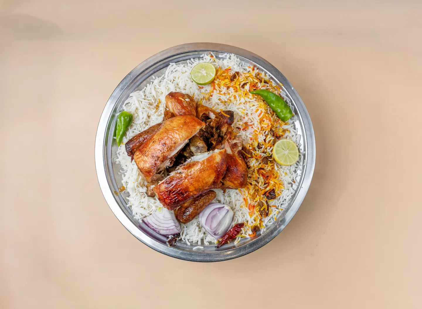 دجاج شوايه مع الارز - ربع حبة