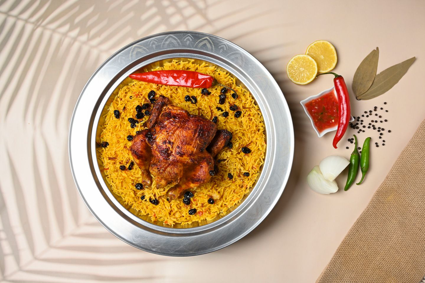 دجاج شواية مع الرز - ربع حبة مع رز