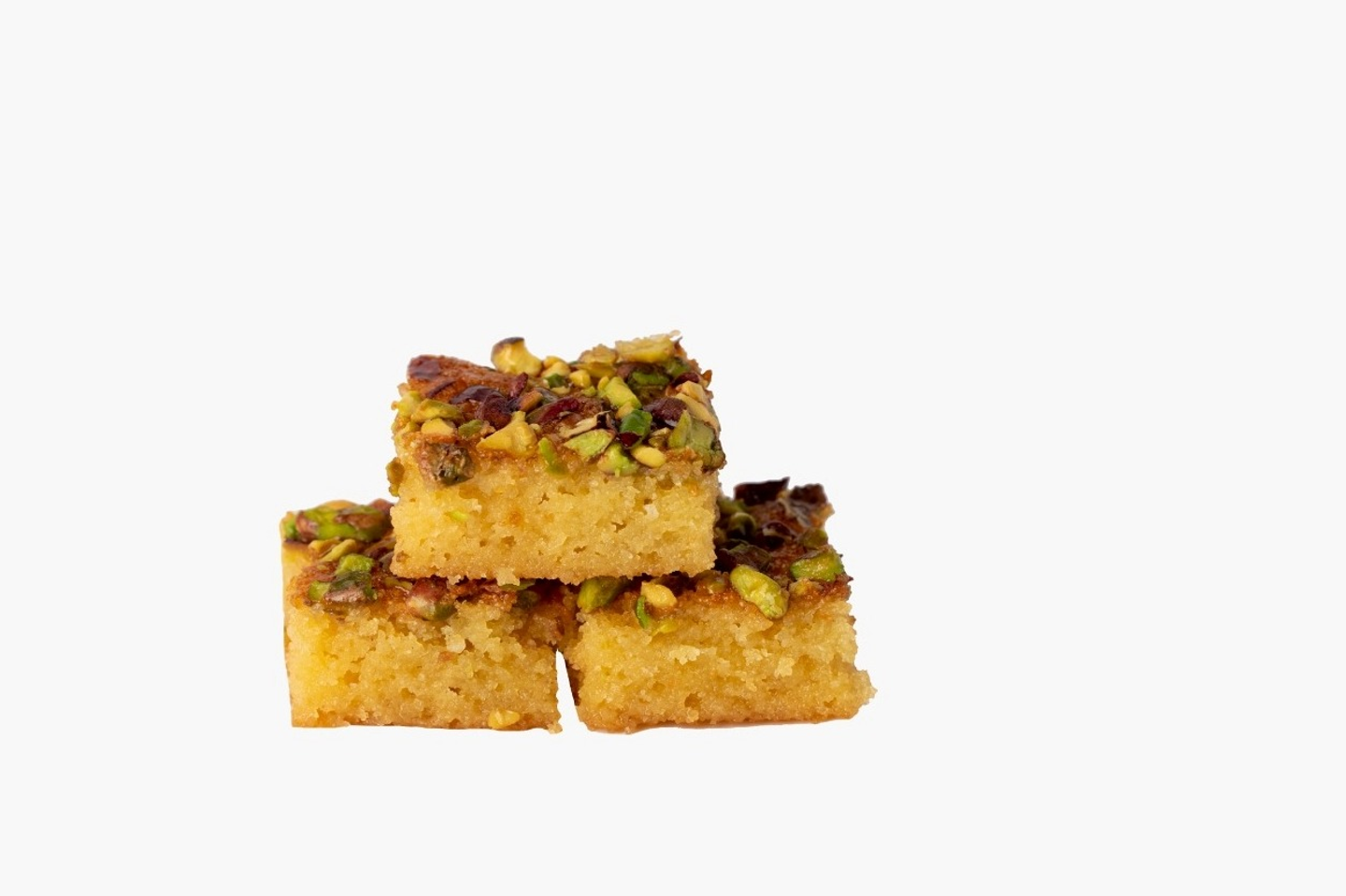 Basbousa With Pistachio - 500 Grams
