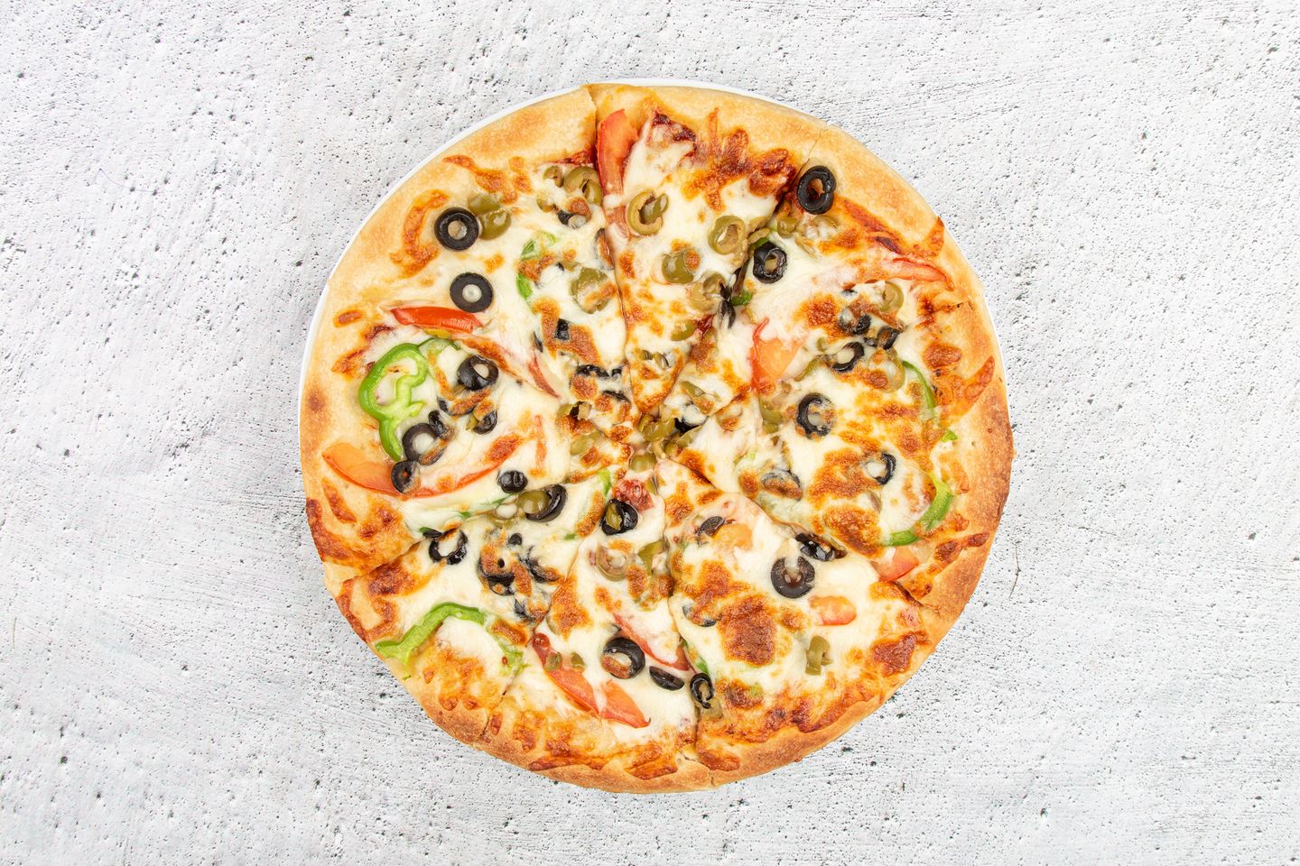 بيتزا خضار - صغير