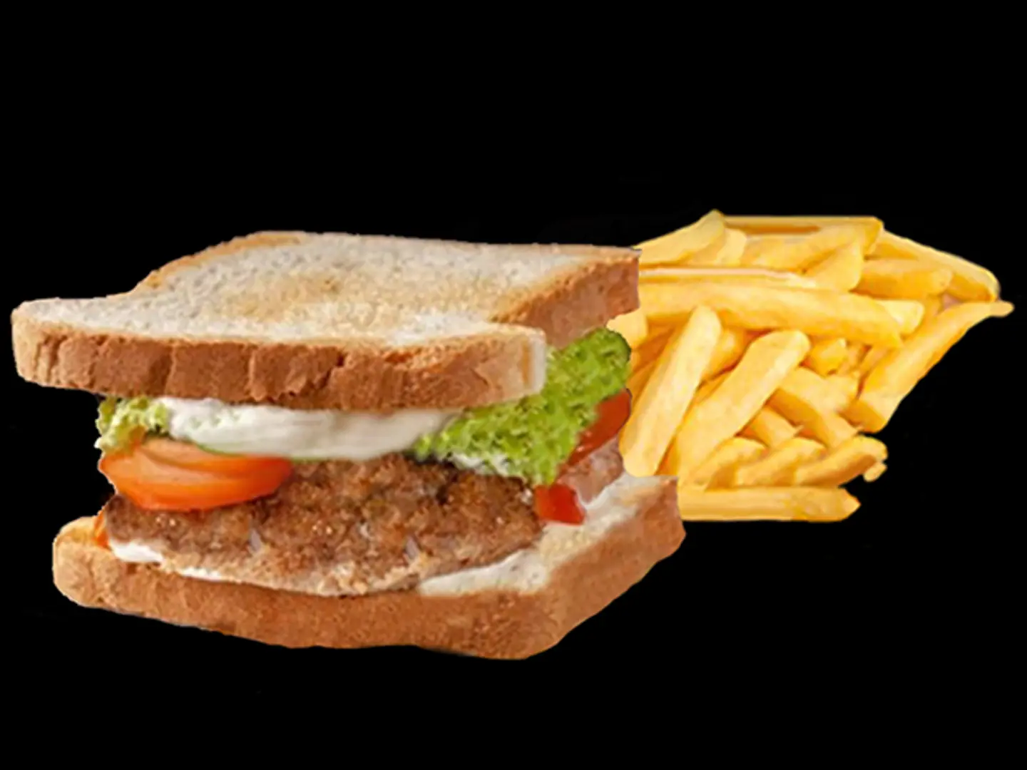 Toast Burger - Chicken