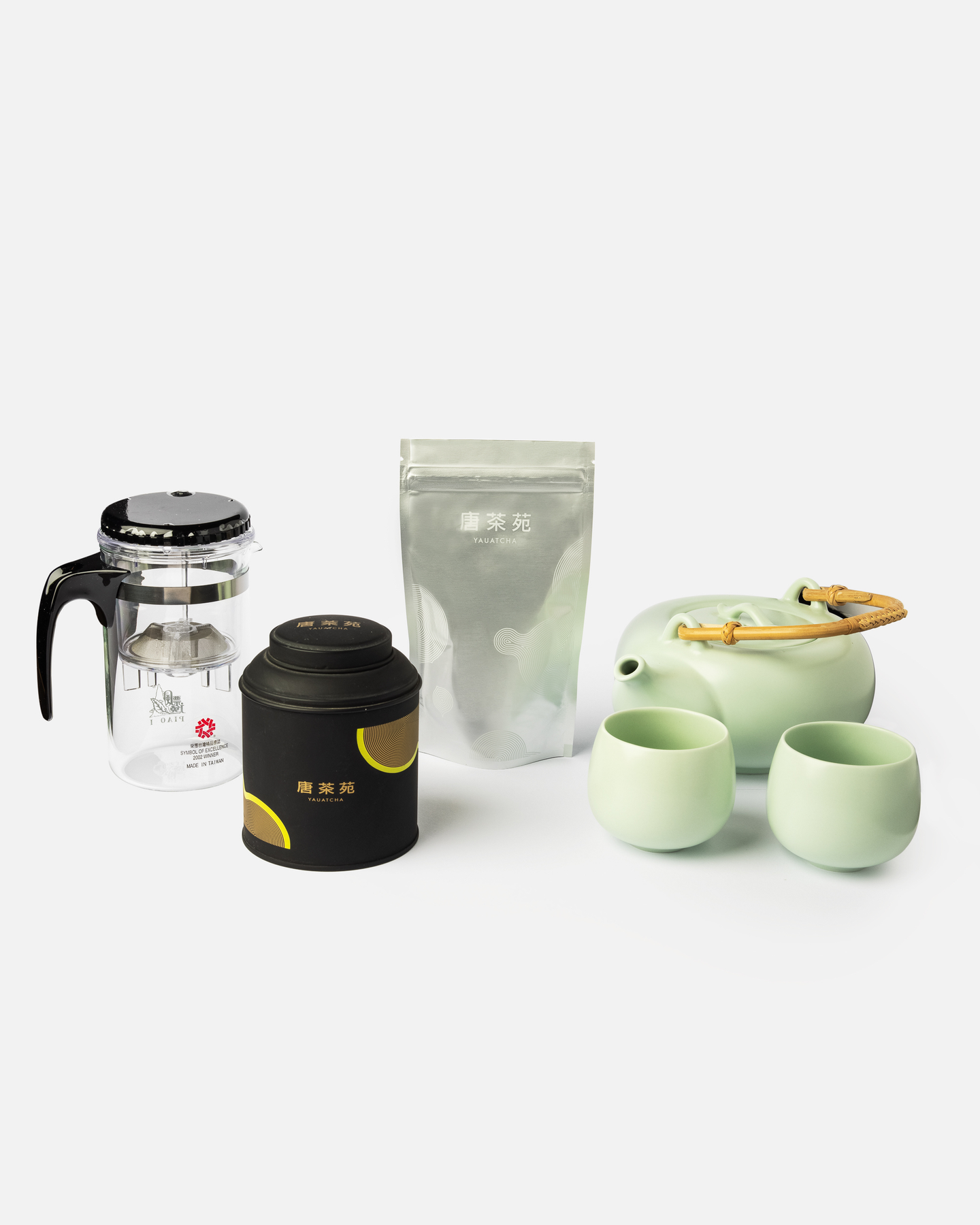 Lung Ching Imperial - 50 Grams Tea With Tea Set