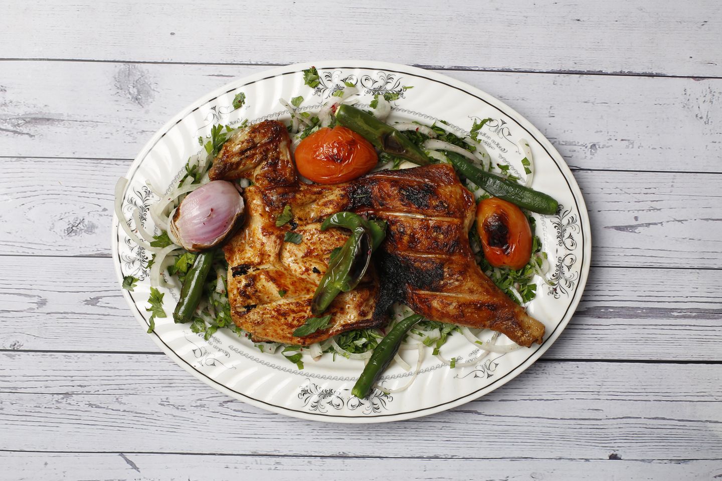 Charcoal Chicken Without Rice - Half Chicken