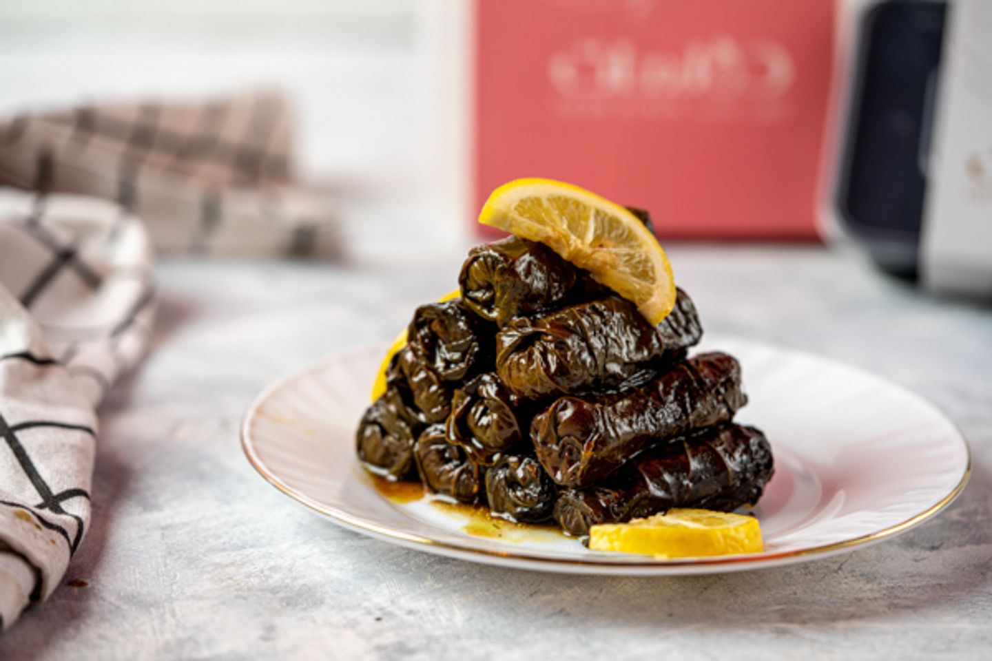 Lemon Grape Leaves - 6 Pieces