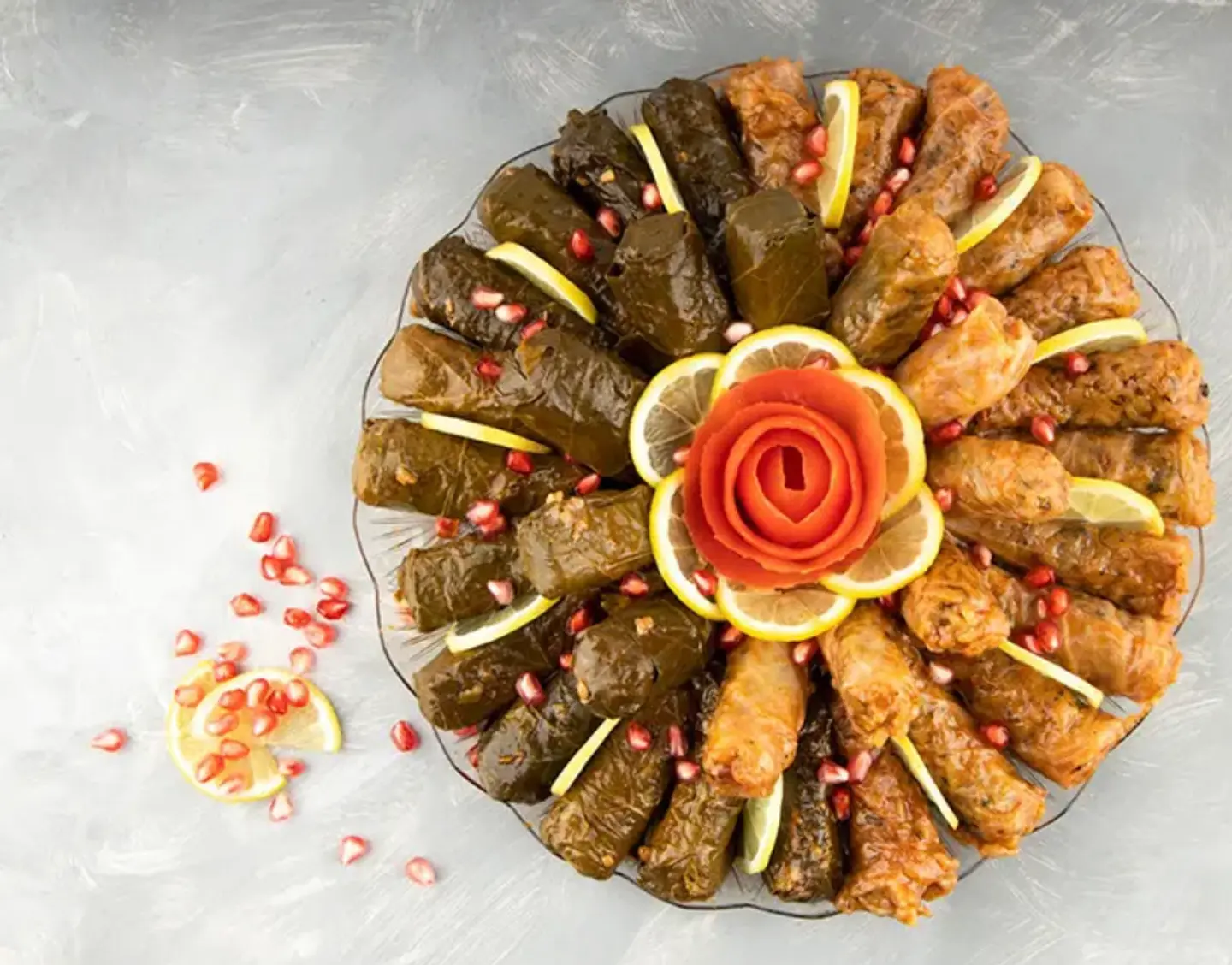 مشكل ورق عنب وملفوف - صغير جدا