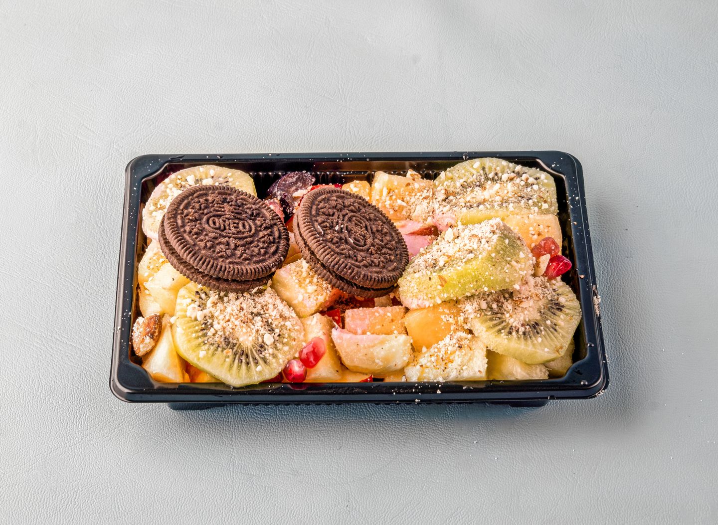 Fruit Salad With Ice Cream And Nuts - Small Cup