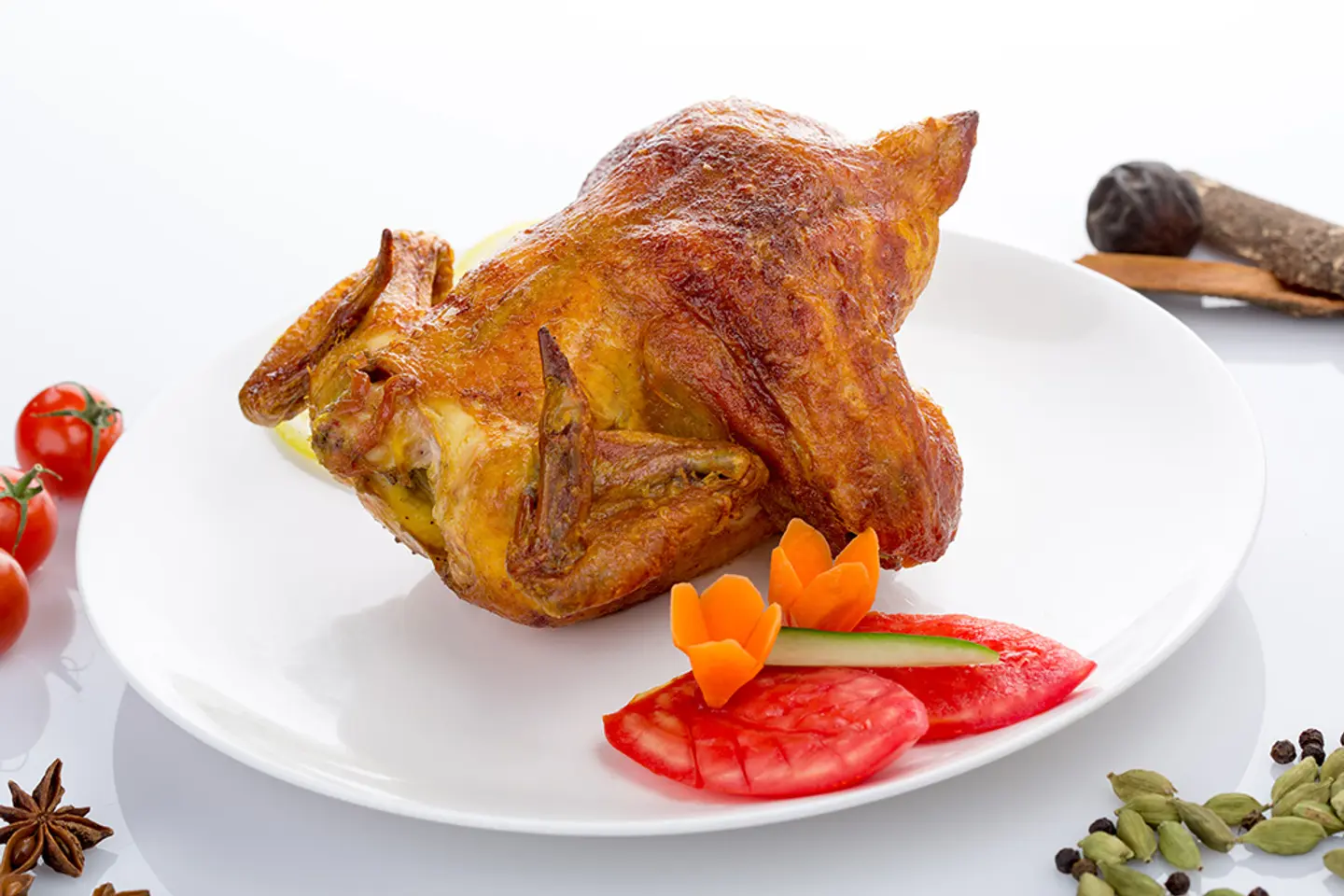 دجاج شواية بدون أرز - نص حبة دجاج