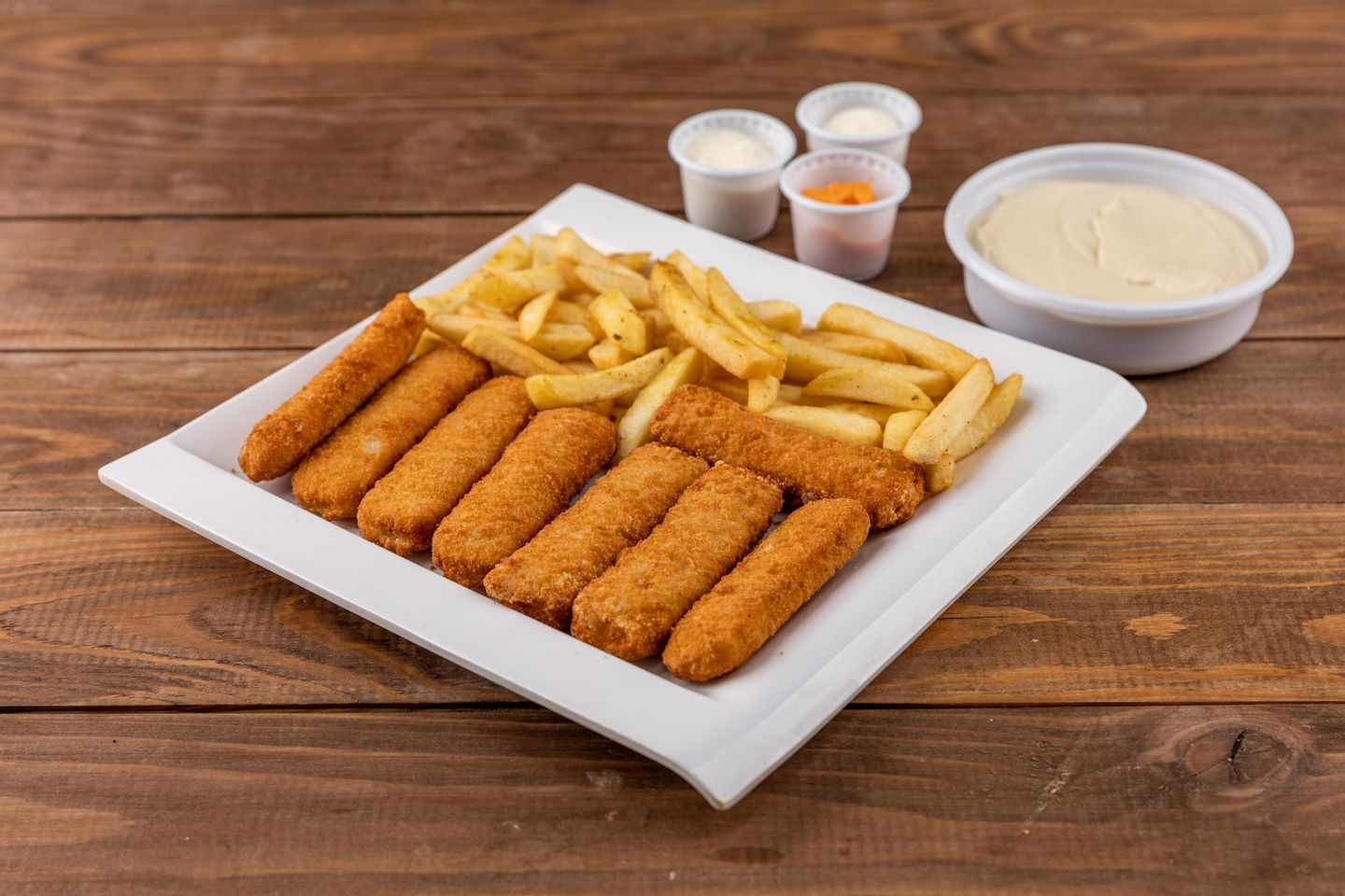 Fish Fingers With Fries Meal - With Pepsi