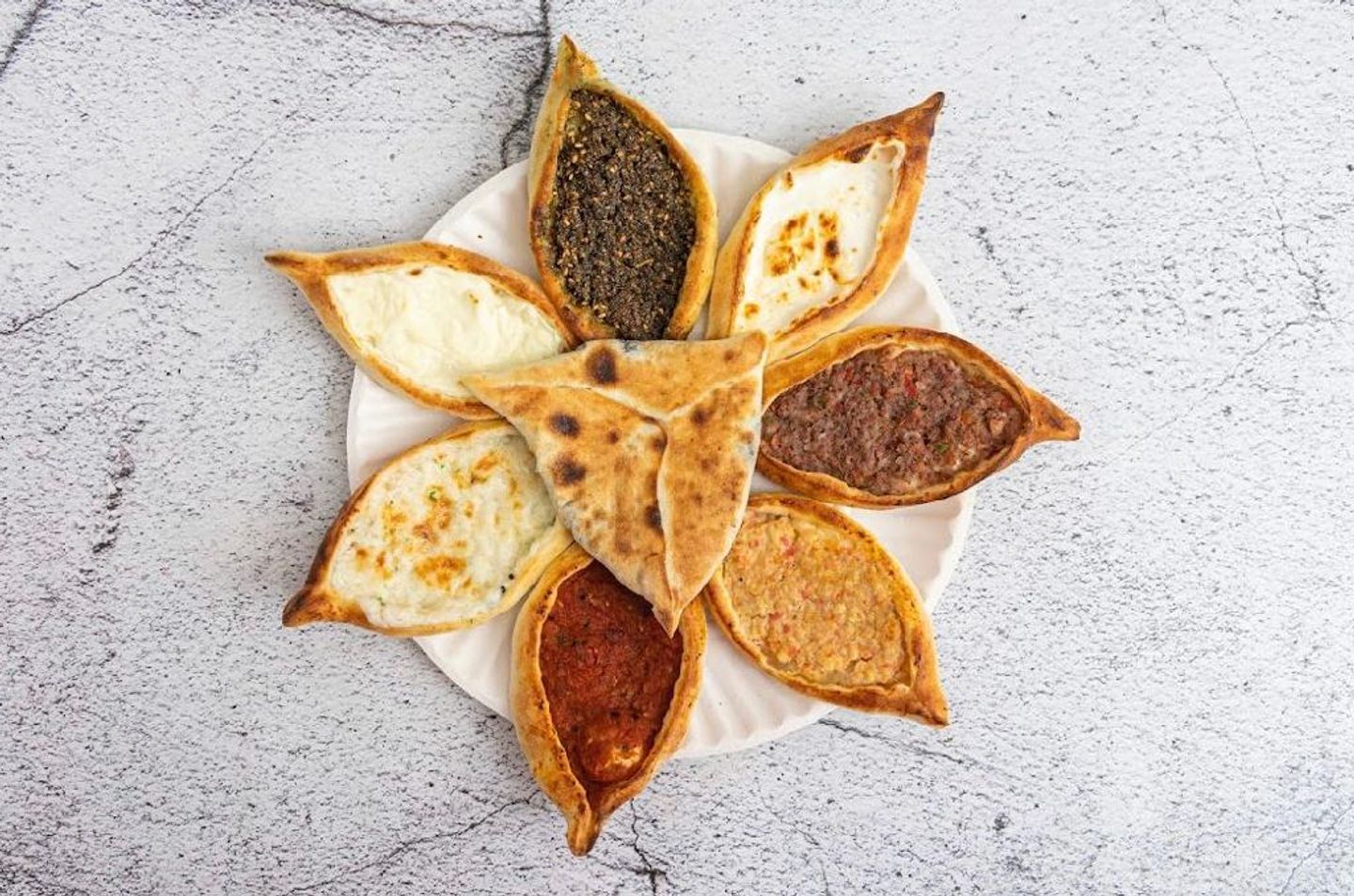 صحن مشكل   - صغير
