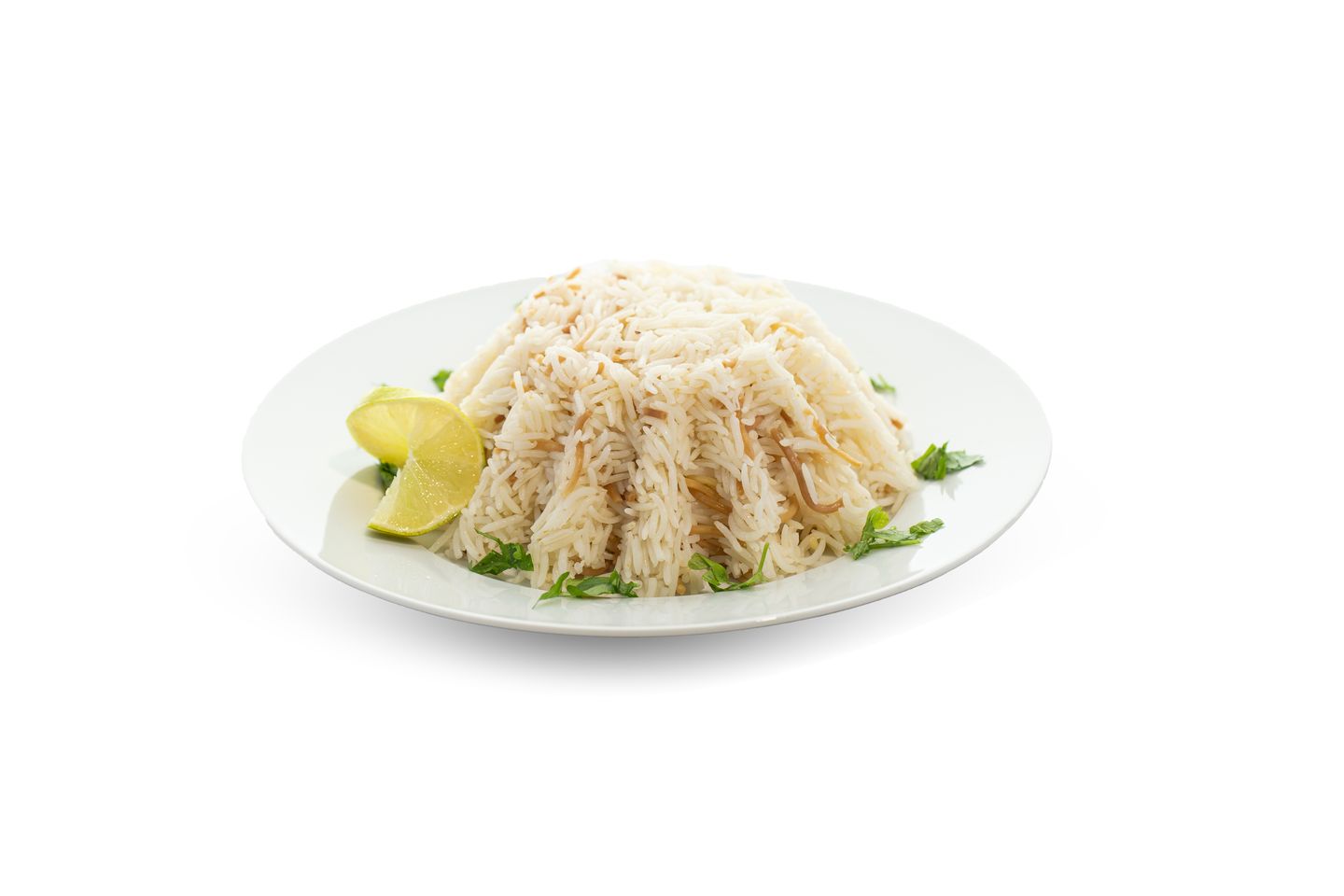 رز ابيض بالشعيرية - كبير