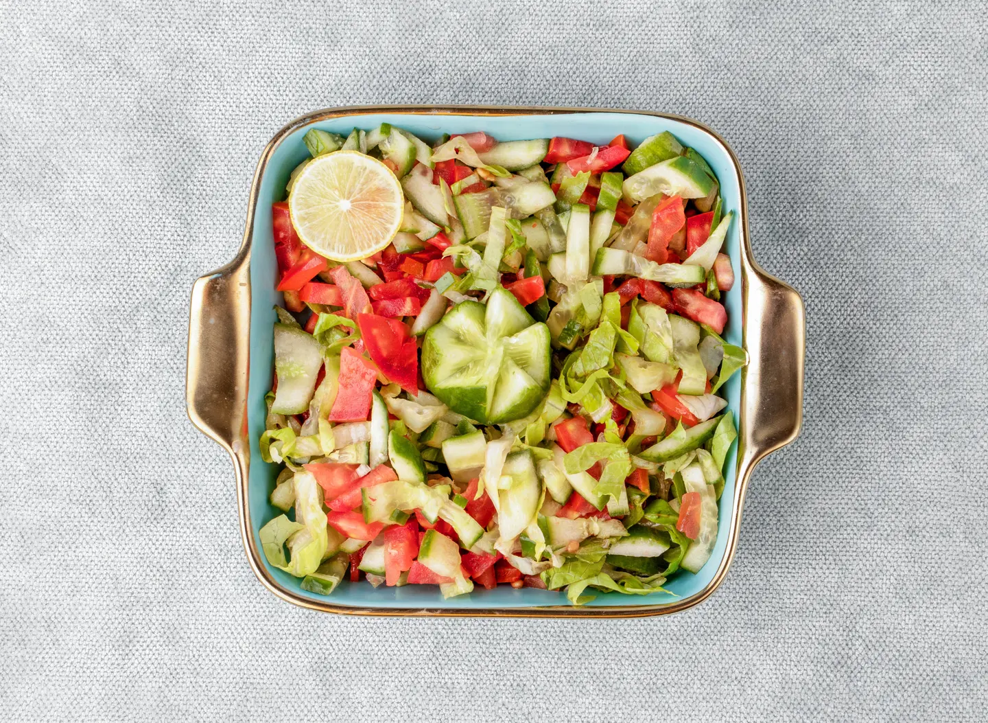 سلطة خضار - صغير