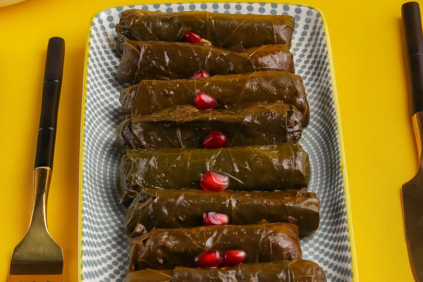 ورق عنب دبس رمان   - صغير