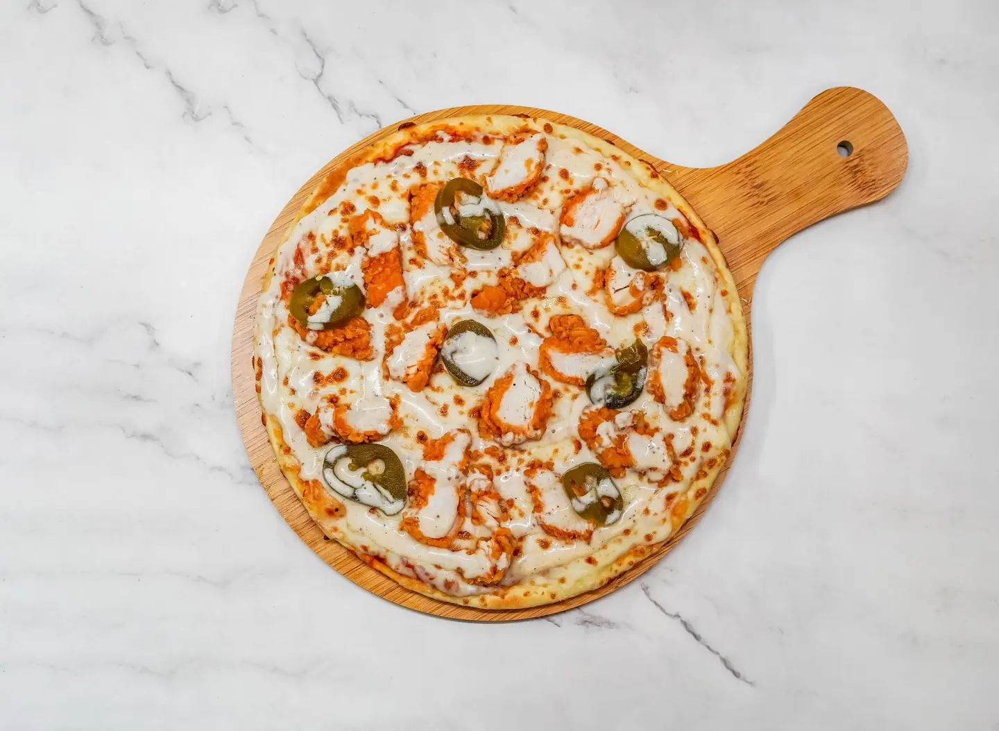 Chicken Strips Pizza - Medium