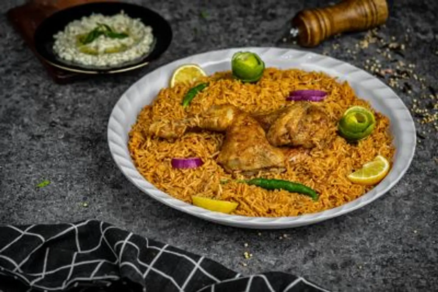 دجاج مضغوط - نص حبة دجاج