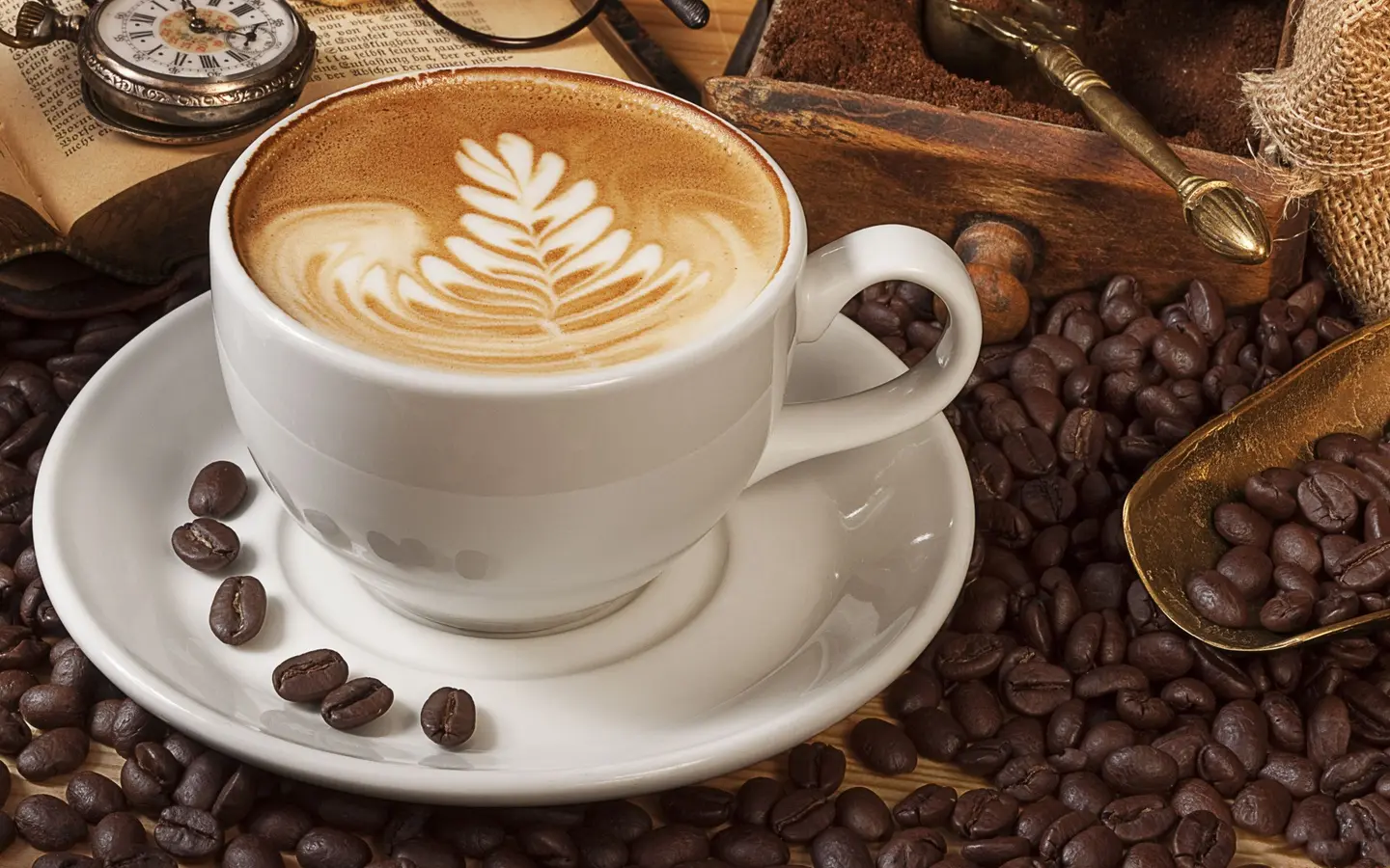 قهوة فرنسية - وسط