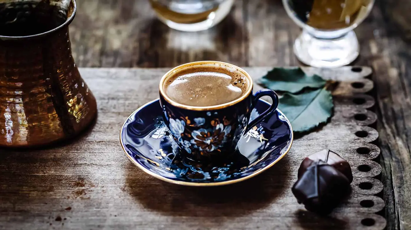 قهوة تركية - وسط
