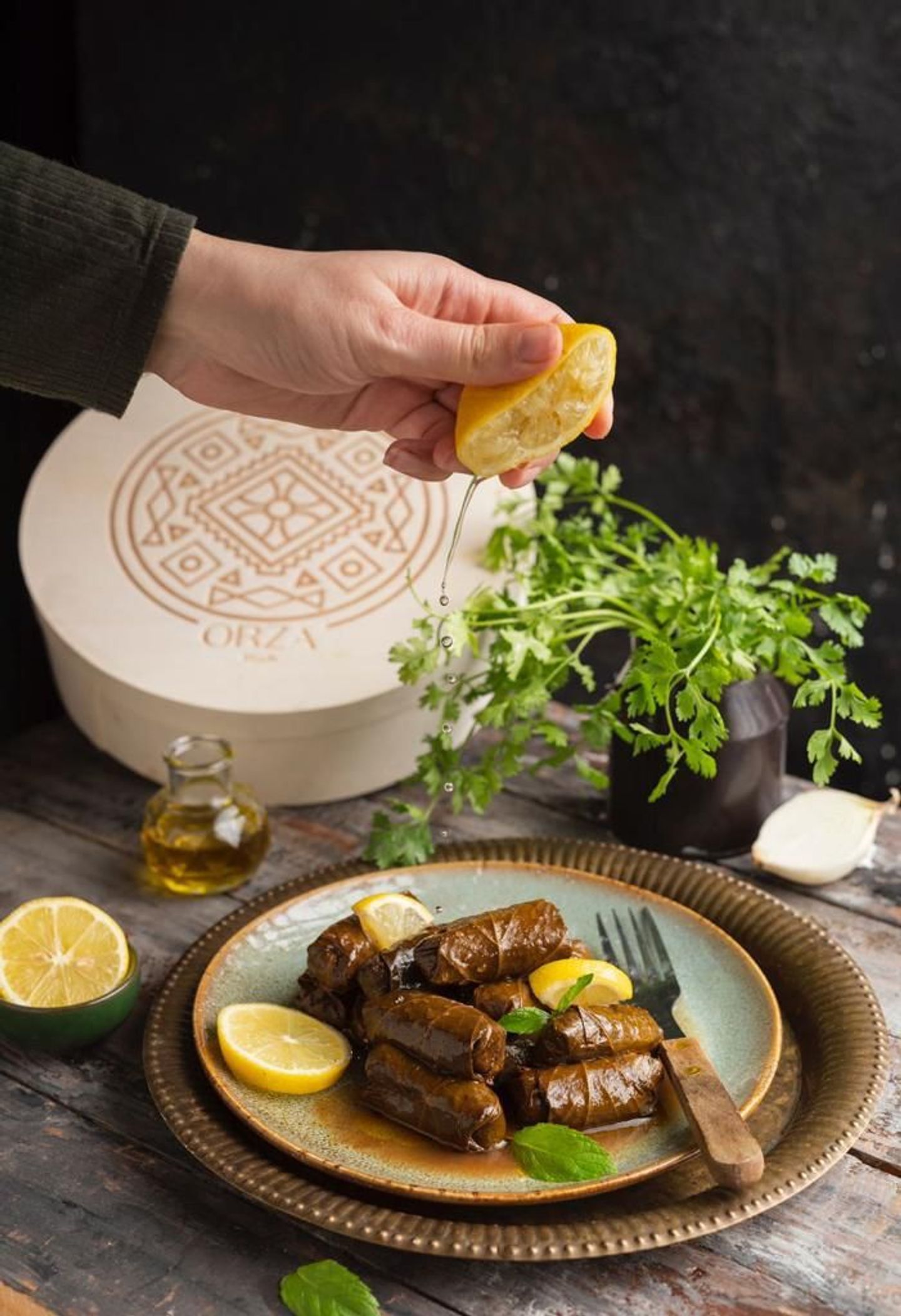 Classic Grape Leaves With Lemon And Olive Oil - Small