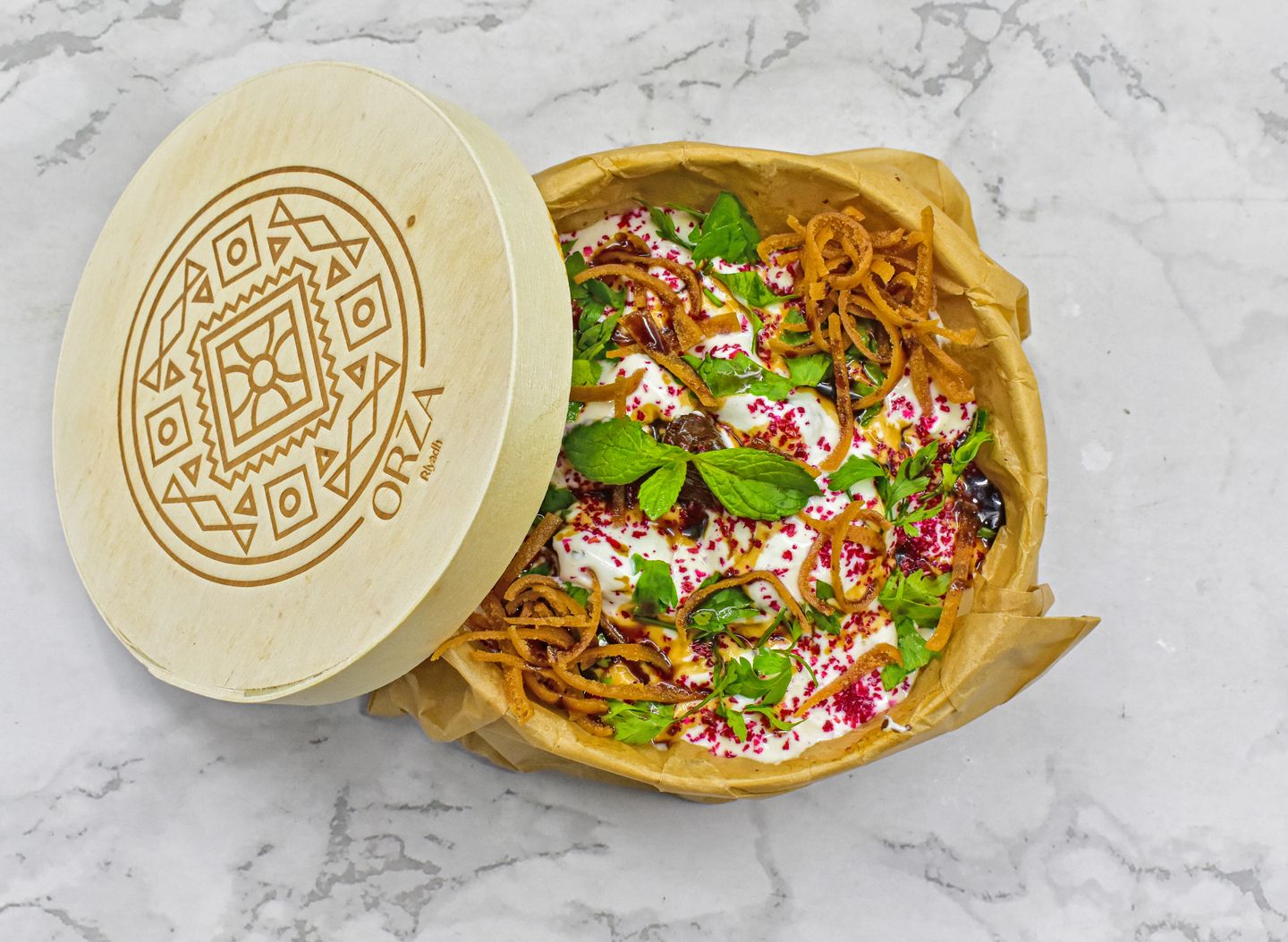 Grape Leaves Fatteh - Small