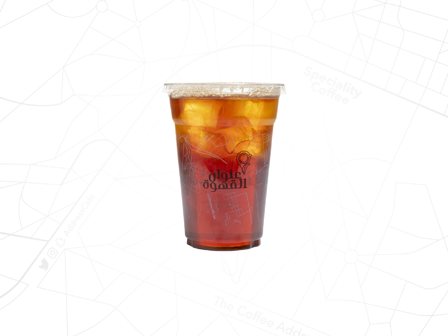 Iced  Americano - 12 Oz