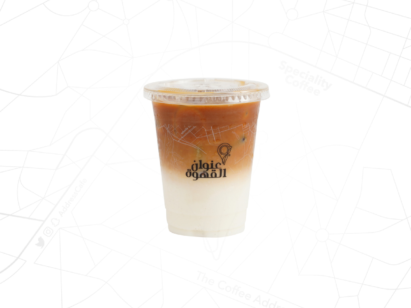 Iced  White Mocha Latte  - 12 Oz
