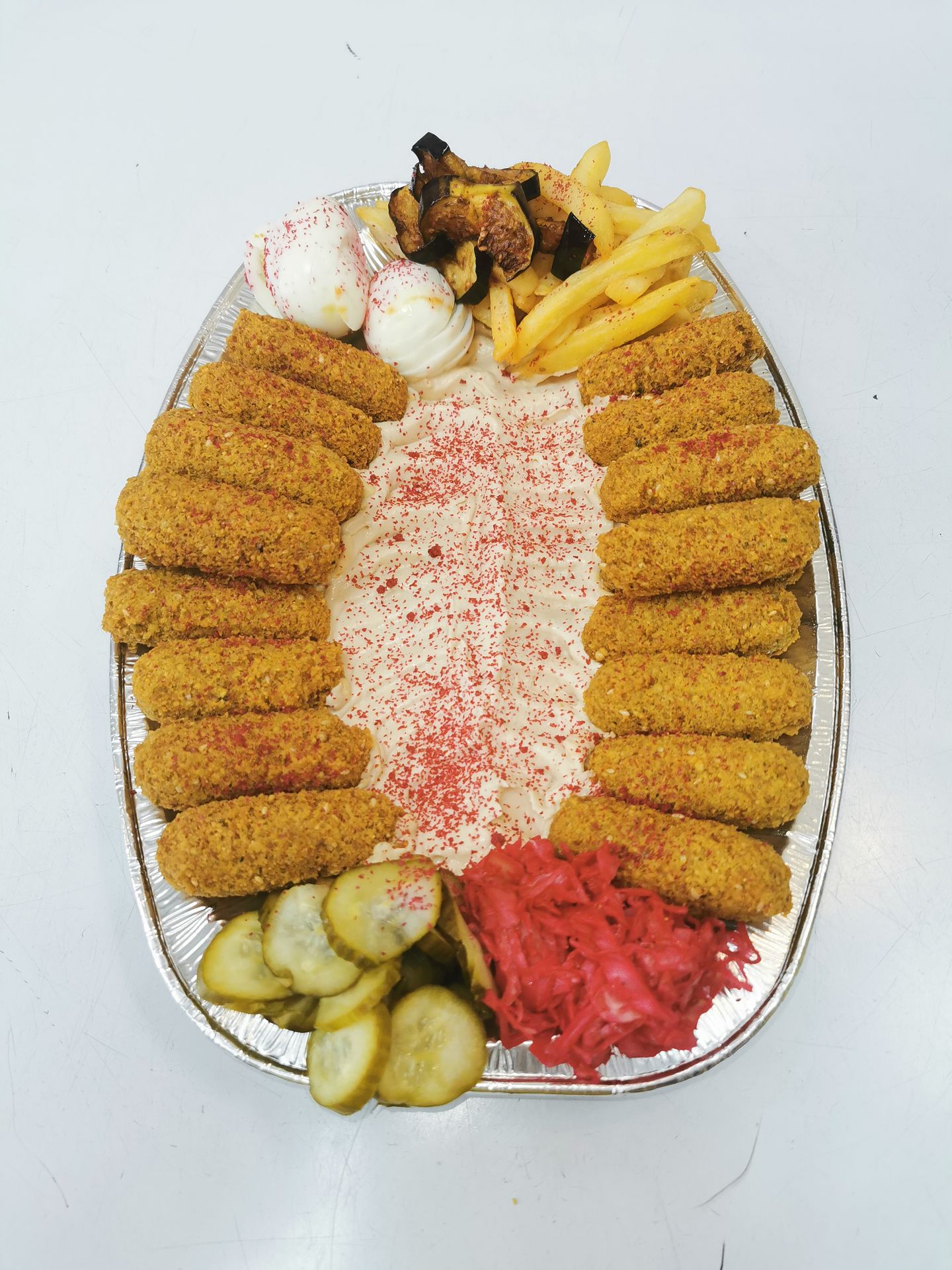 صحن فلافل  - صغير