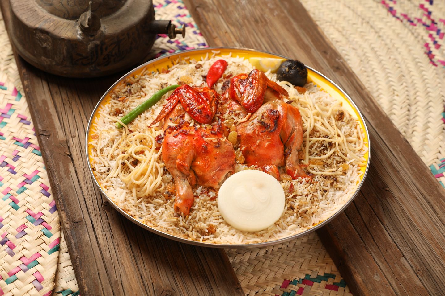 دجاج مندي - نص حبة دجاج