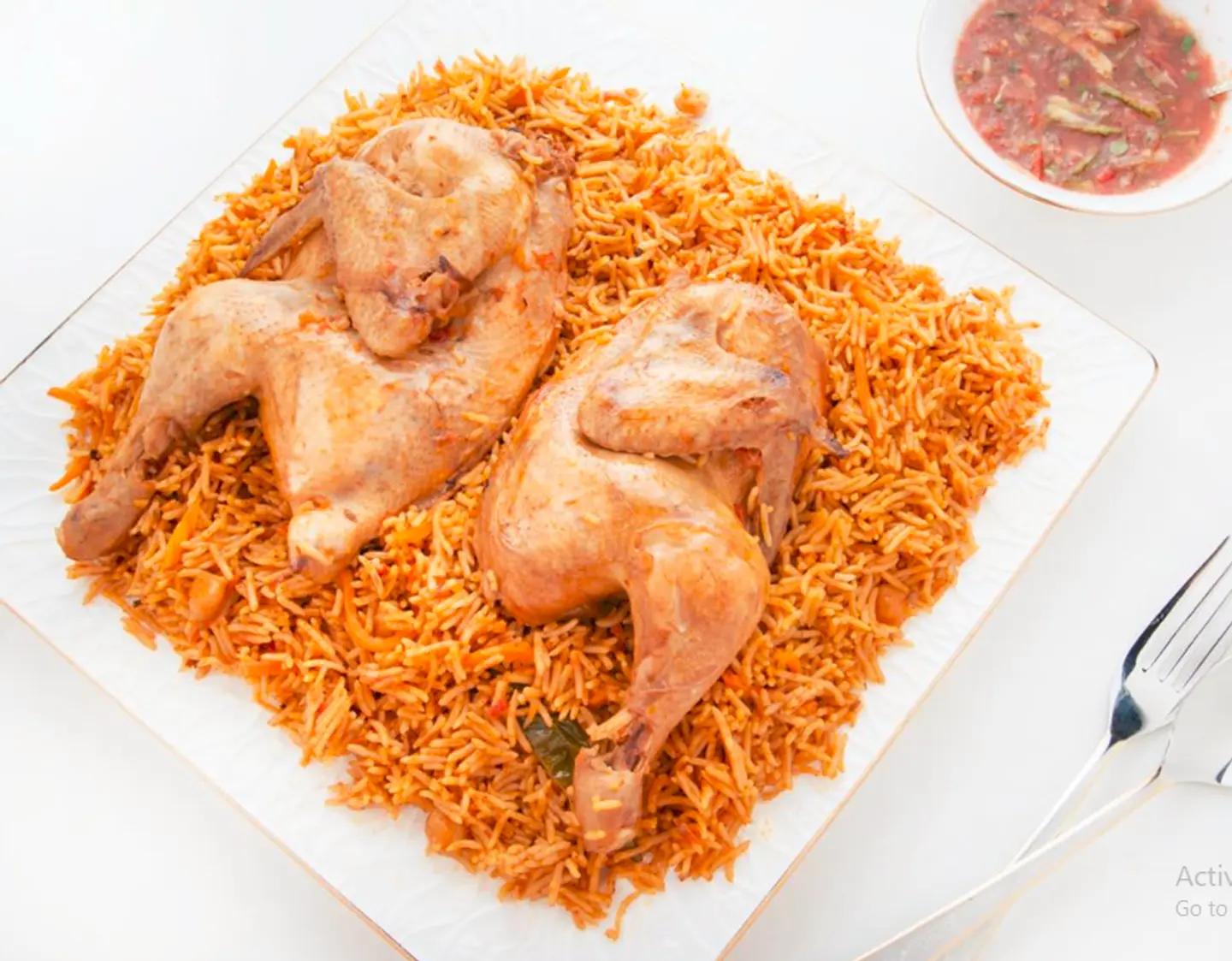 دجاج بخاري - نص دجاجه
