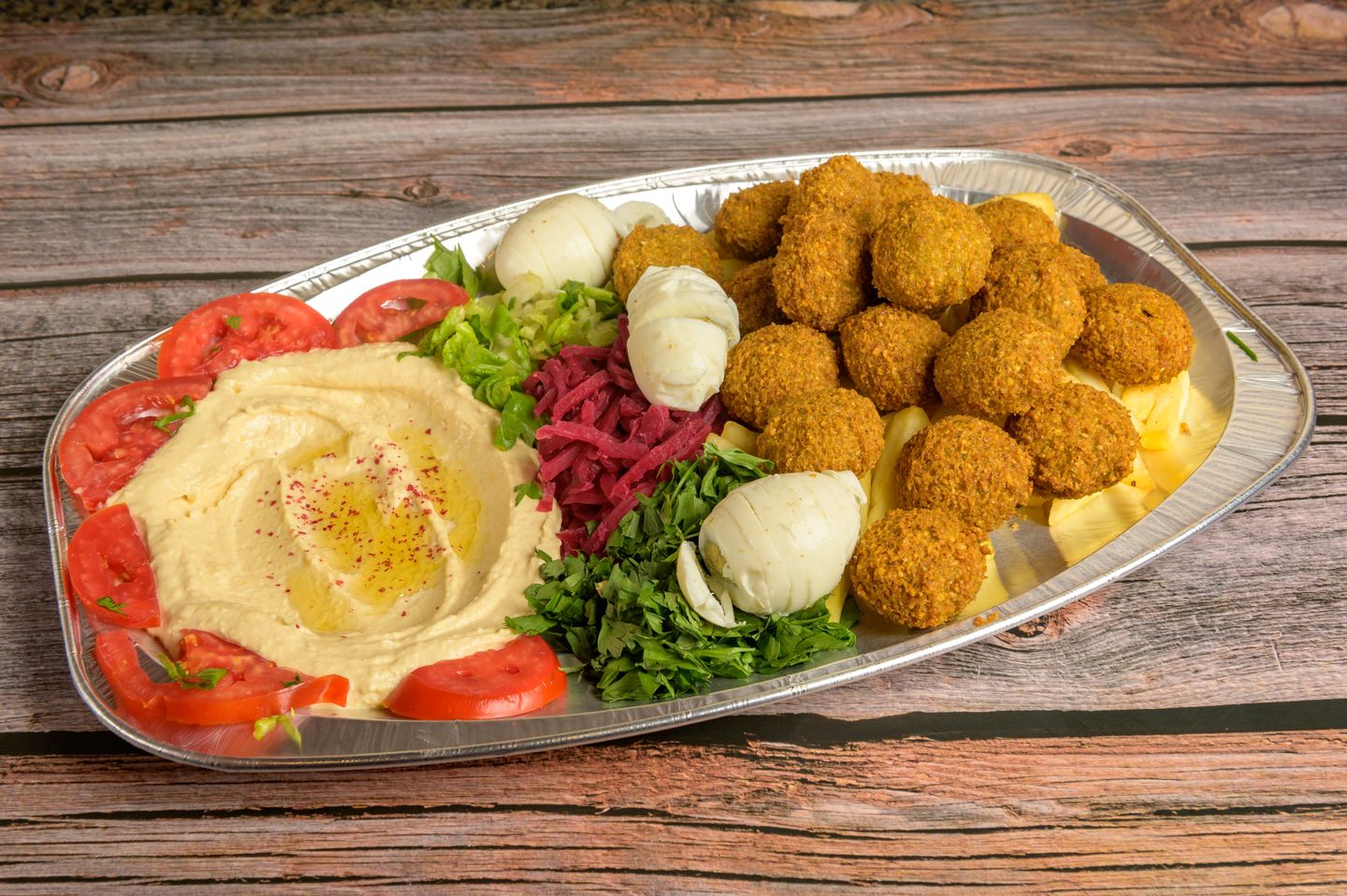 صحن فلافل  - صغير