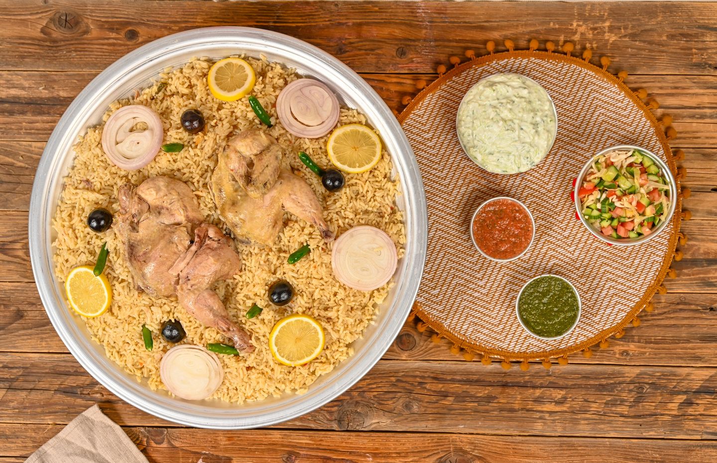 دجاج مضغوط  - نصف  حبة دجاج