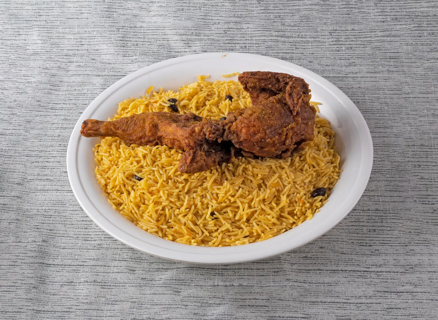 دجاج مقلي   - نص حبة دجاج