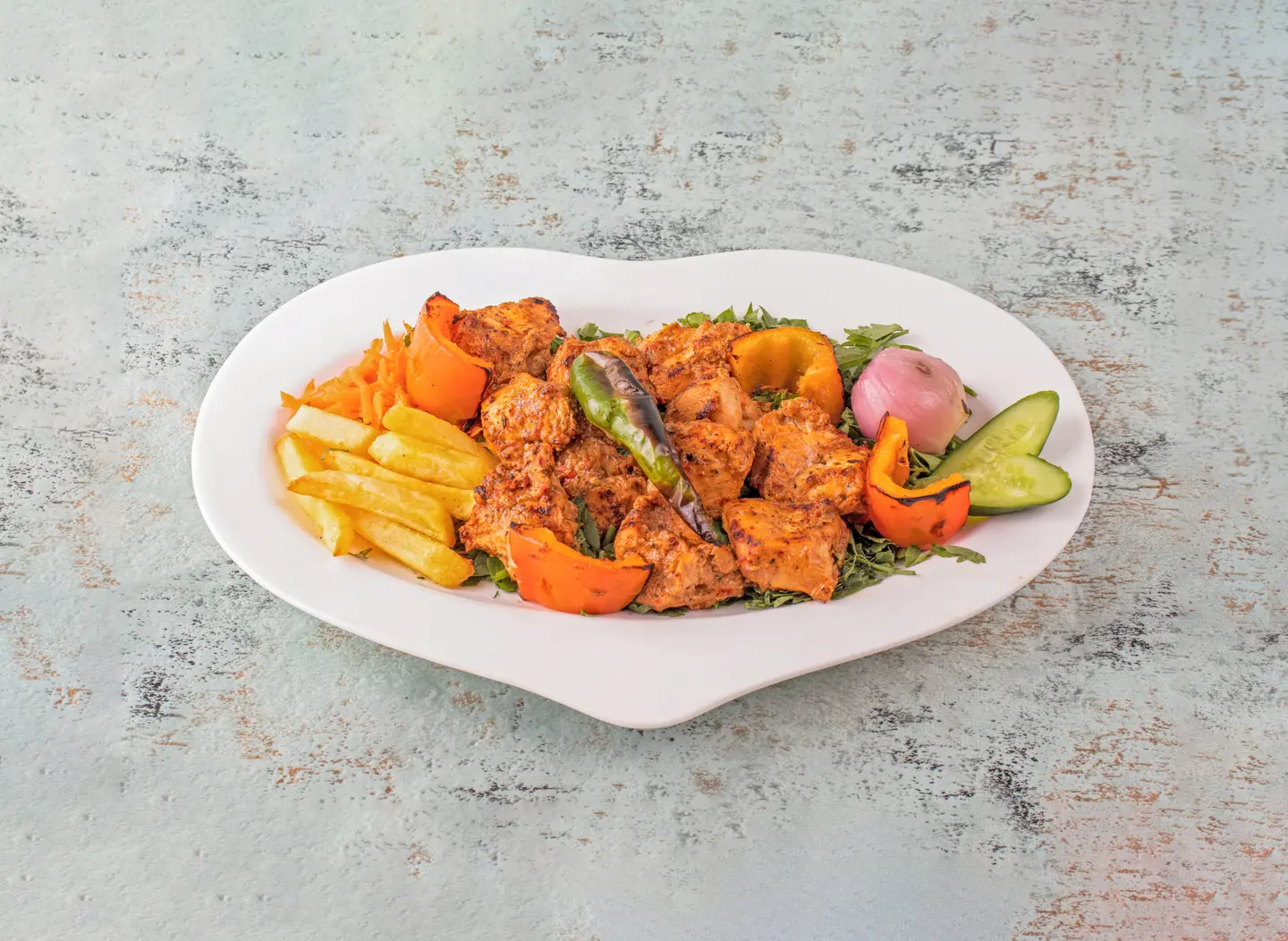 شيش طاووق و بطاطس - 250 جرام
